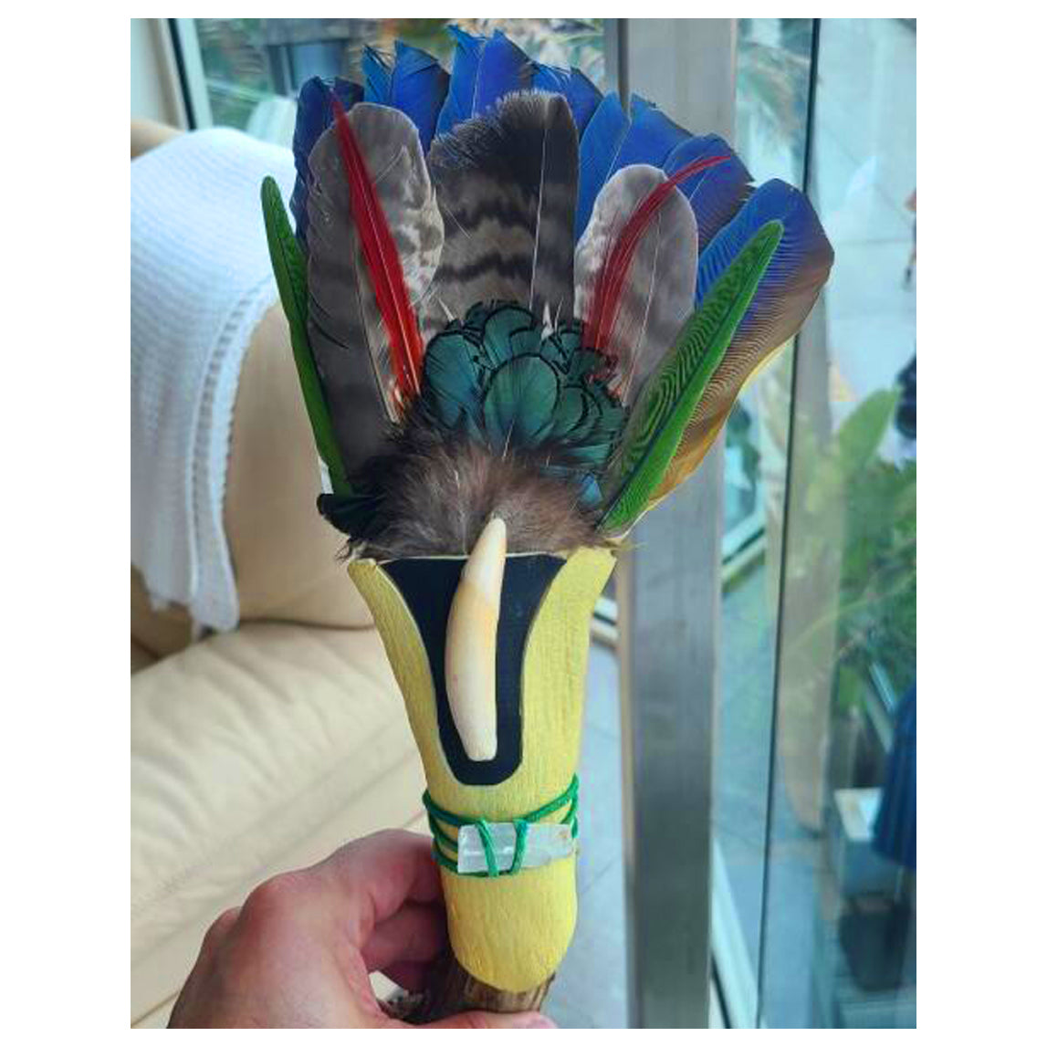 Smudge Feather Fan - San Diego, CA