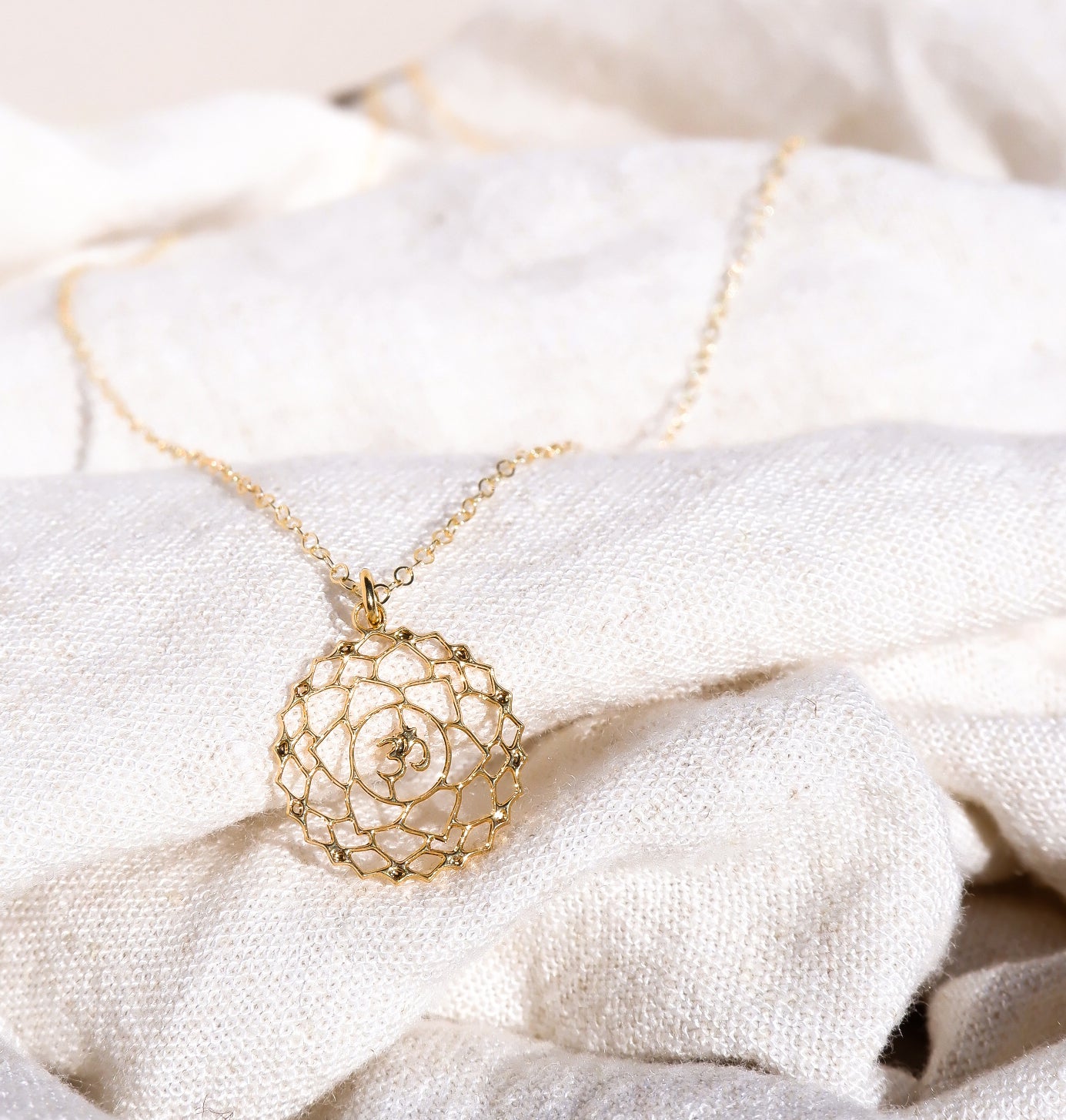 Rael Cohen Chakra Inspired Necklace The Crown In Gold