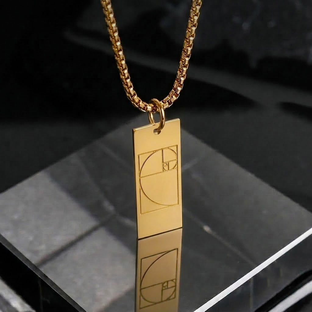 Mens Golden Ratio Necklace