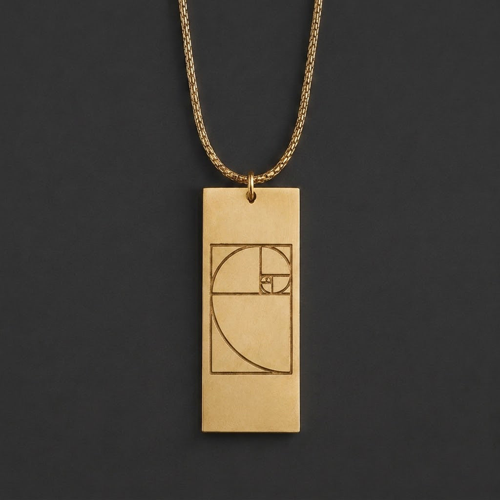Mens Golden Ratio Necklace