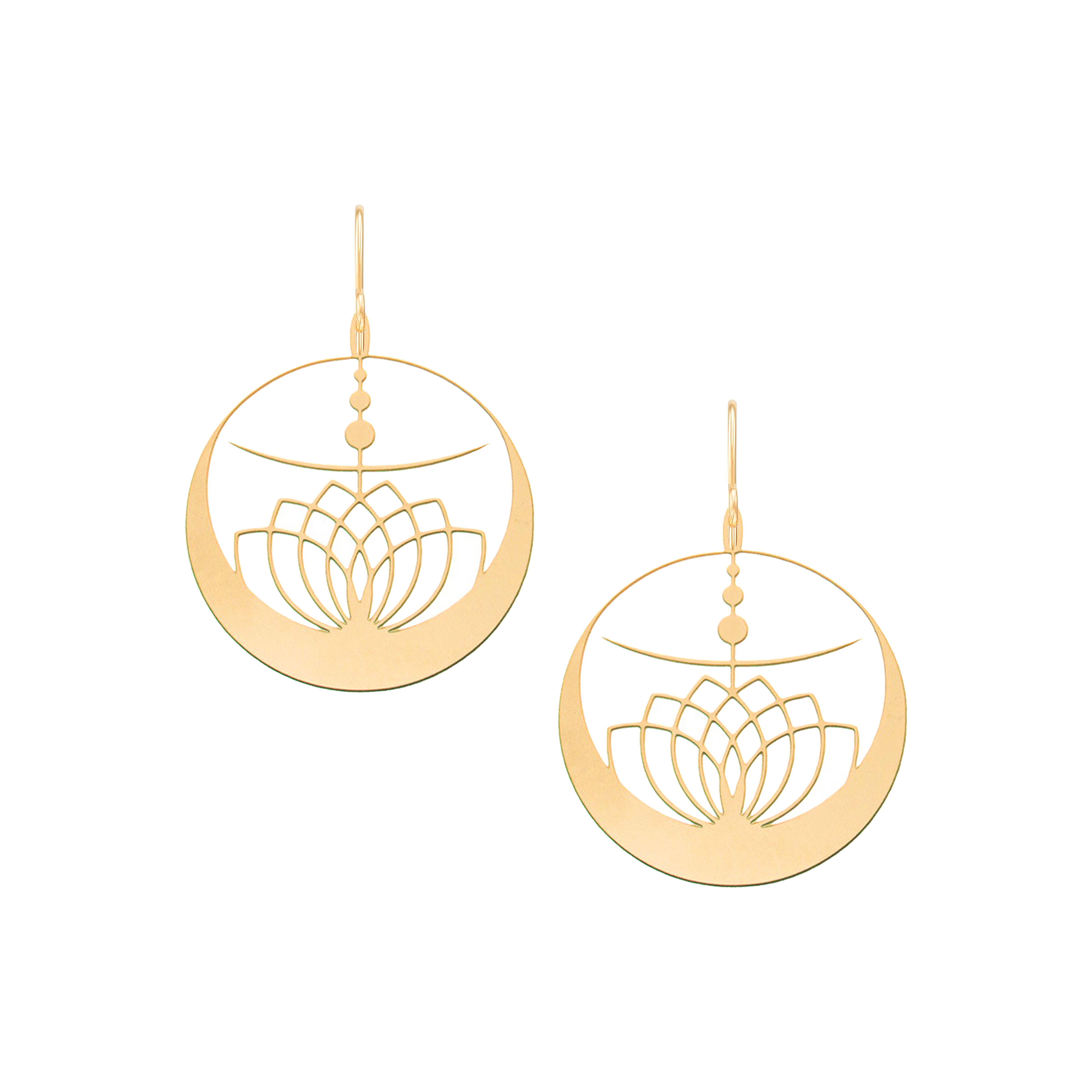 Lotus Earrings