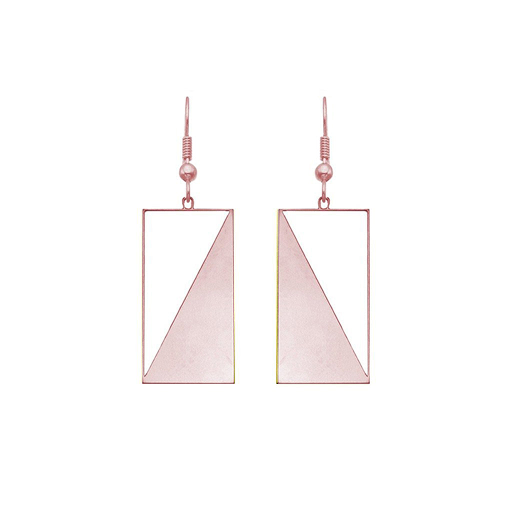 Angle and Balance Geometric Earrings