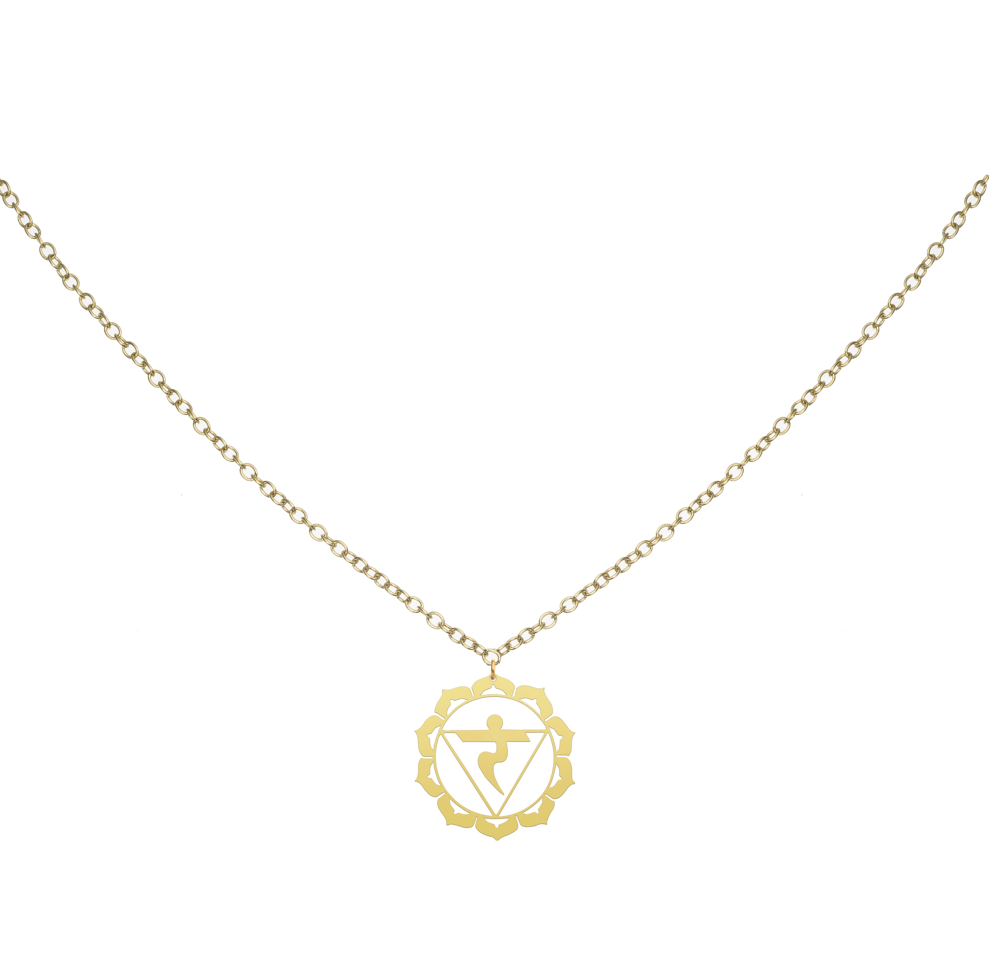 Solar Plexus Chakra Necklace | Chakras Jewelry for Willpower