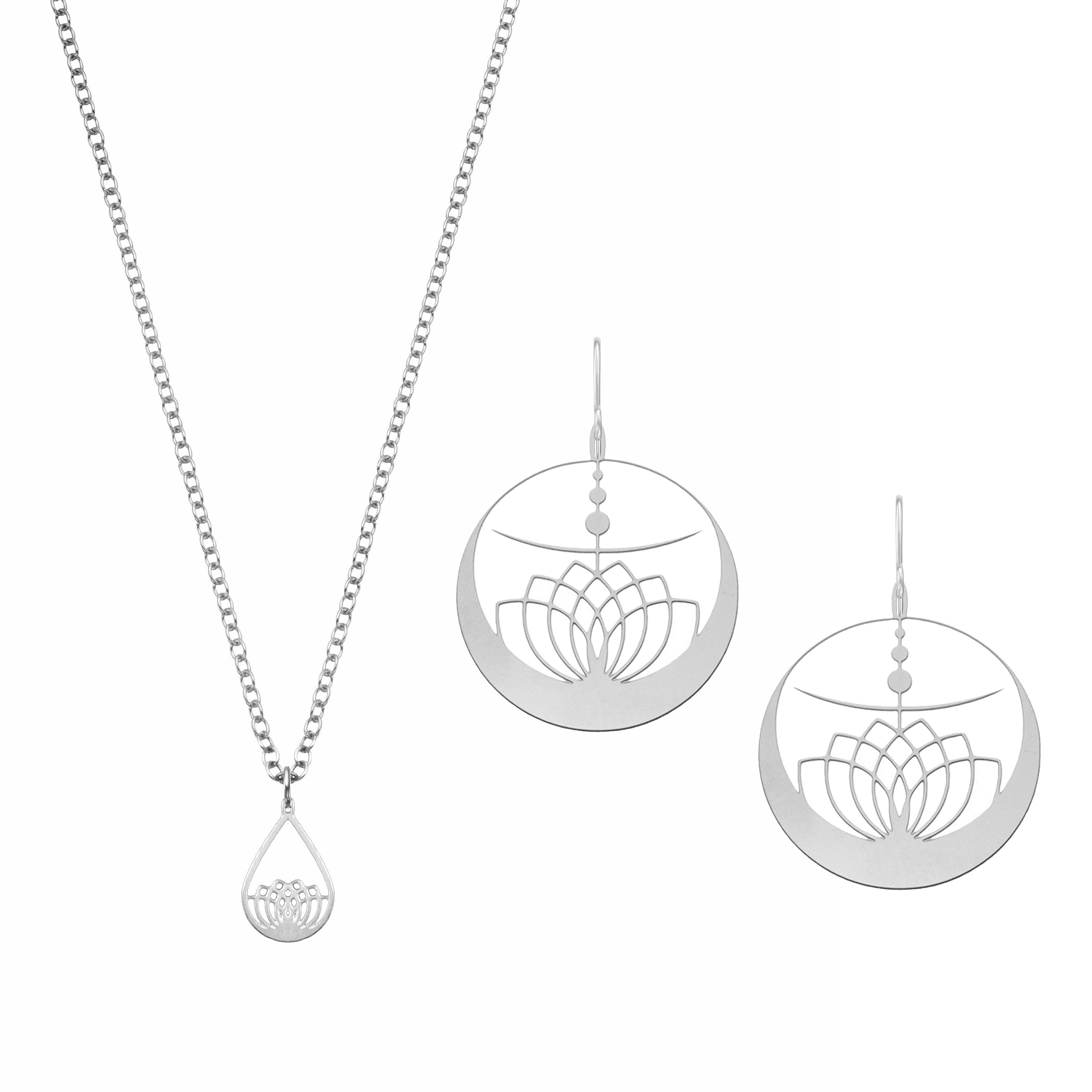 Lotus Flower Jewelry - Lotus Jewelry Gift Set