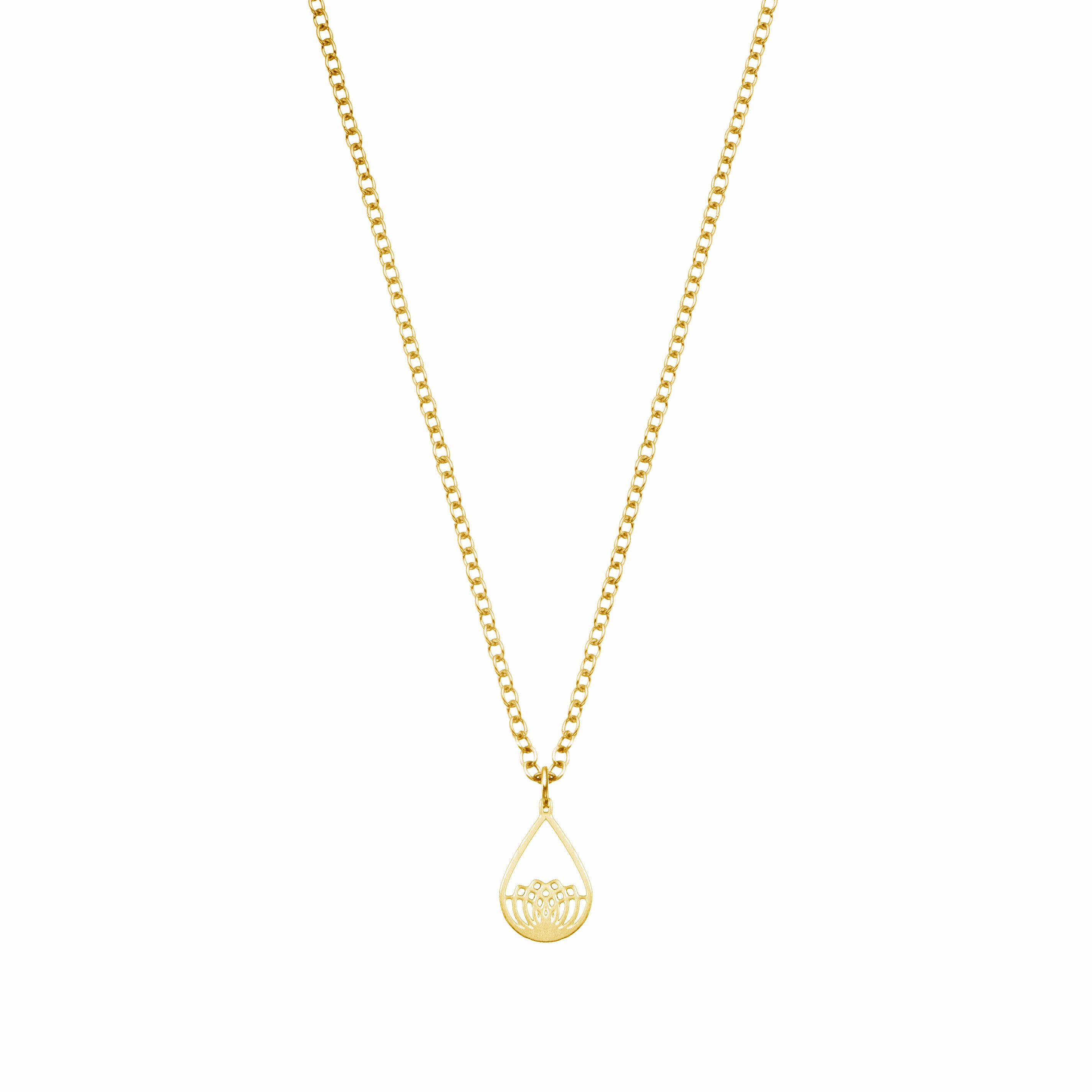 Lotus Flower Jewelry - Lotus Necklace for Wisdom
