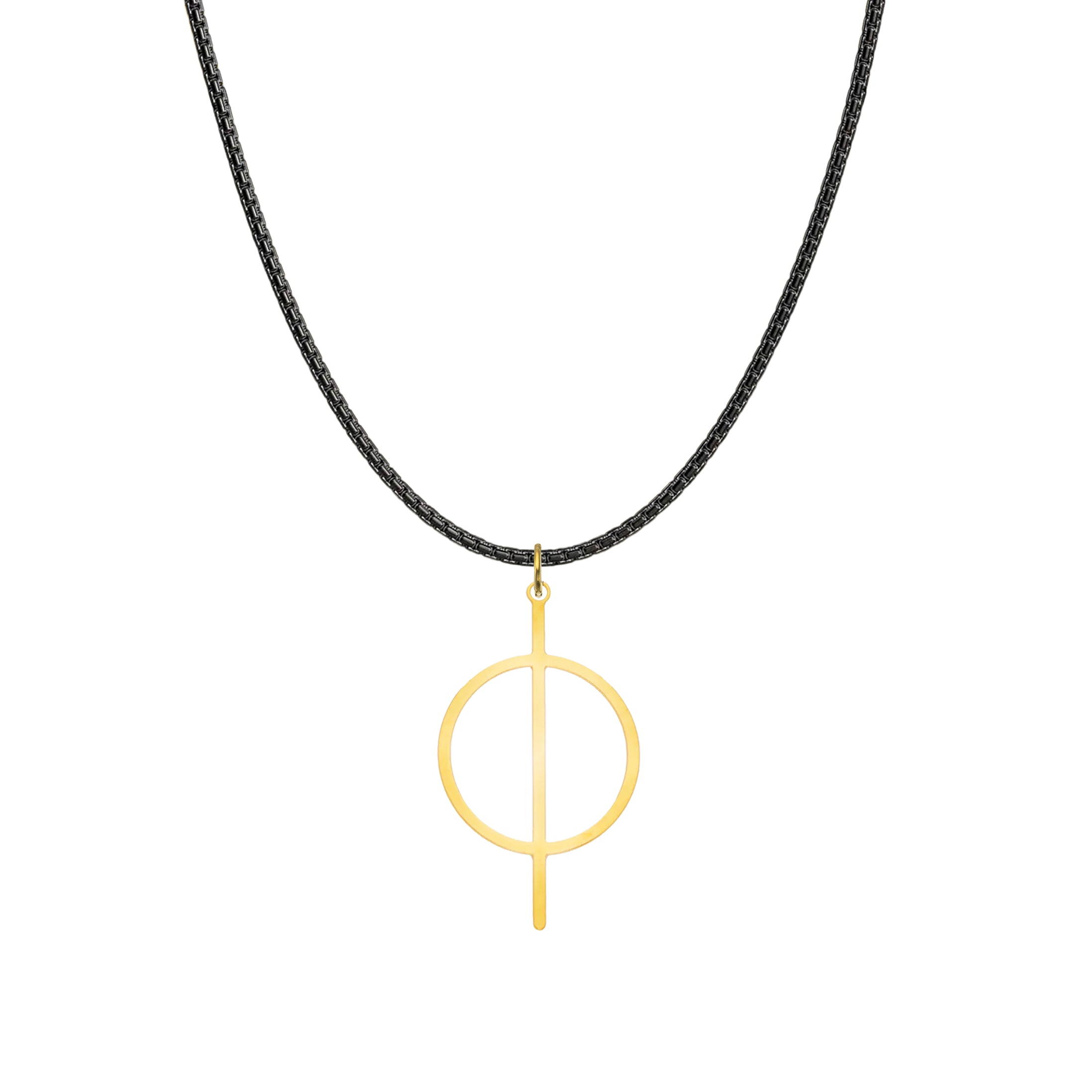 Science Jewelry - Mens Phi Necklace