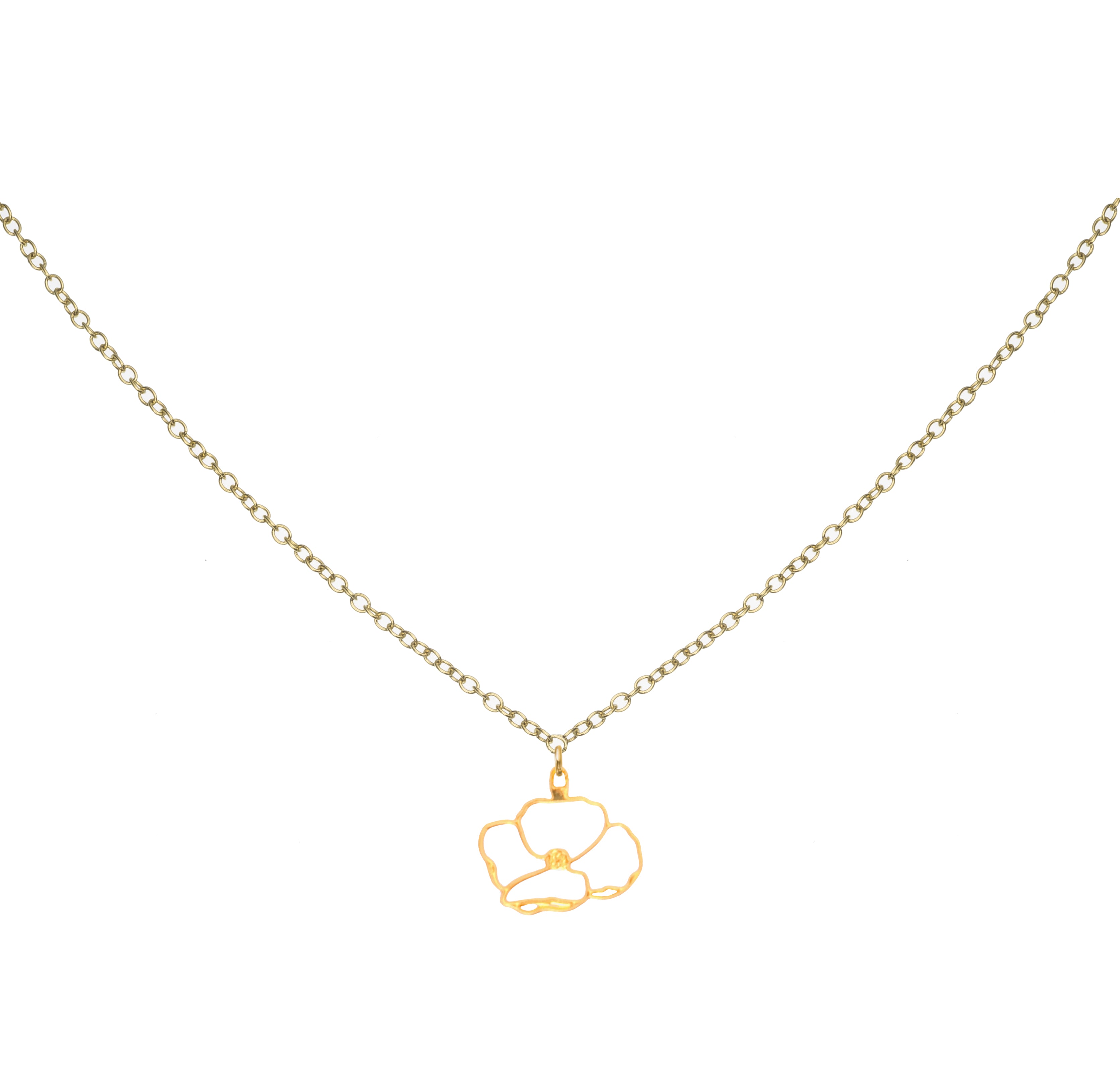 Buttercup Jewelry - Flower Charm Necklace