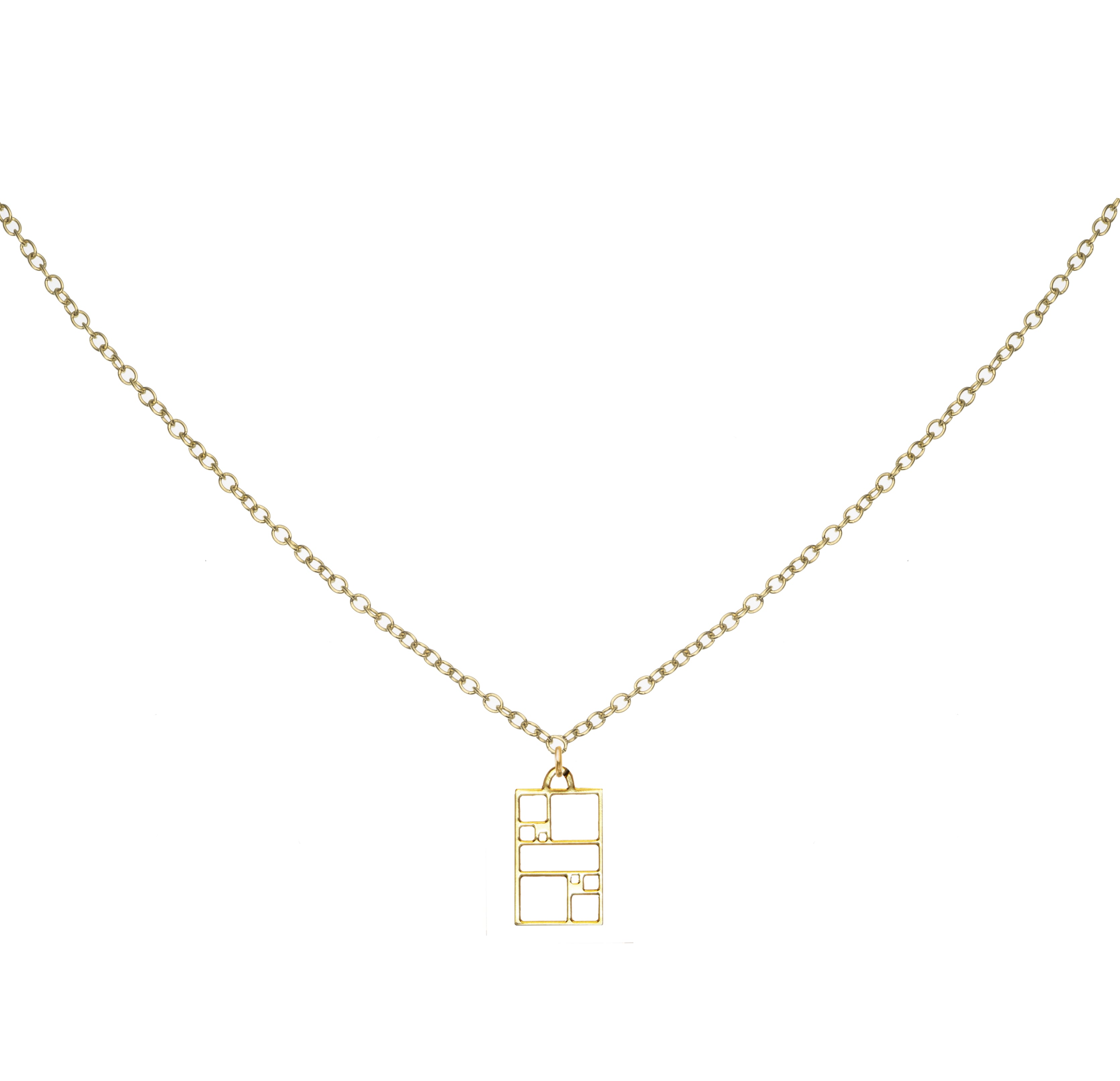 Science Inspired Jewelry - Dainty Math Necklace