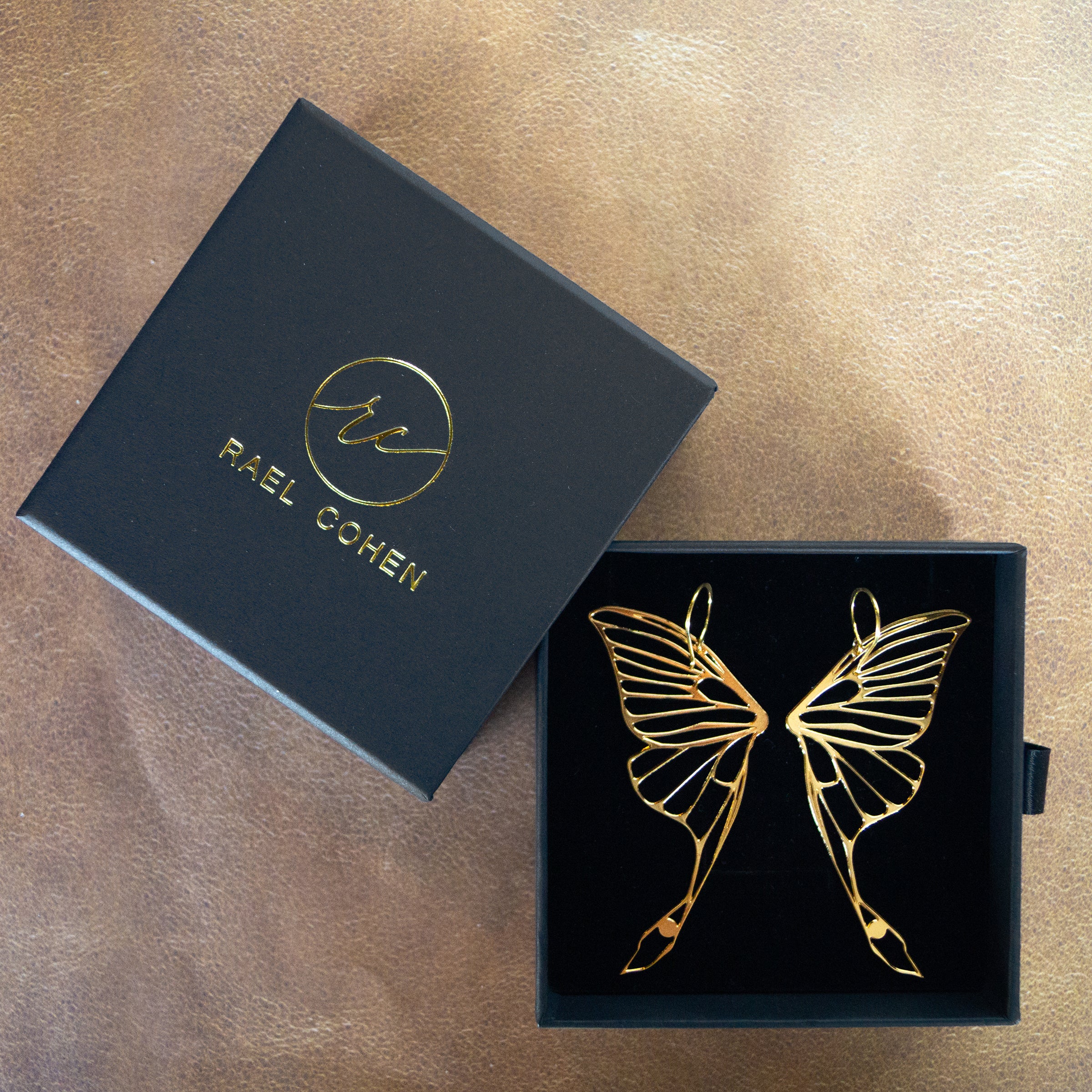 Butterflies Earrings - Luna Moth Jewelry