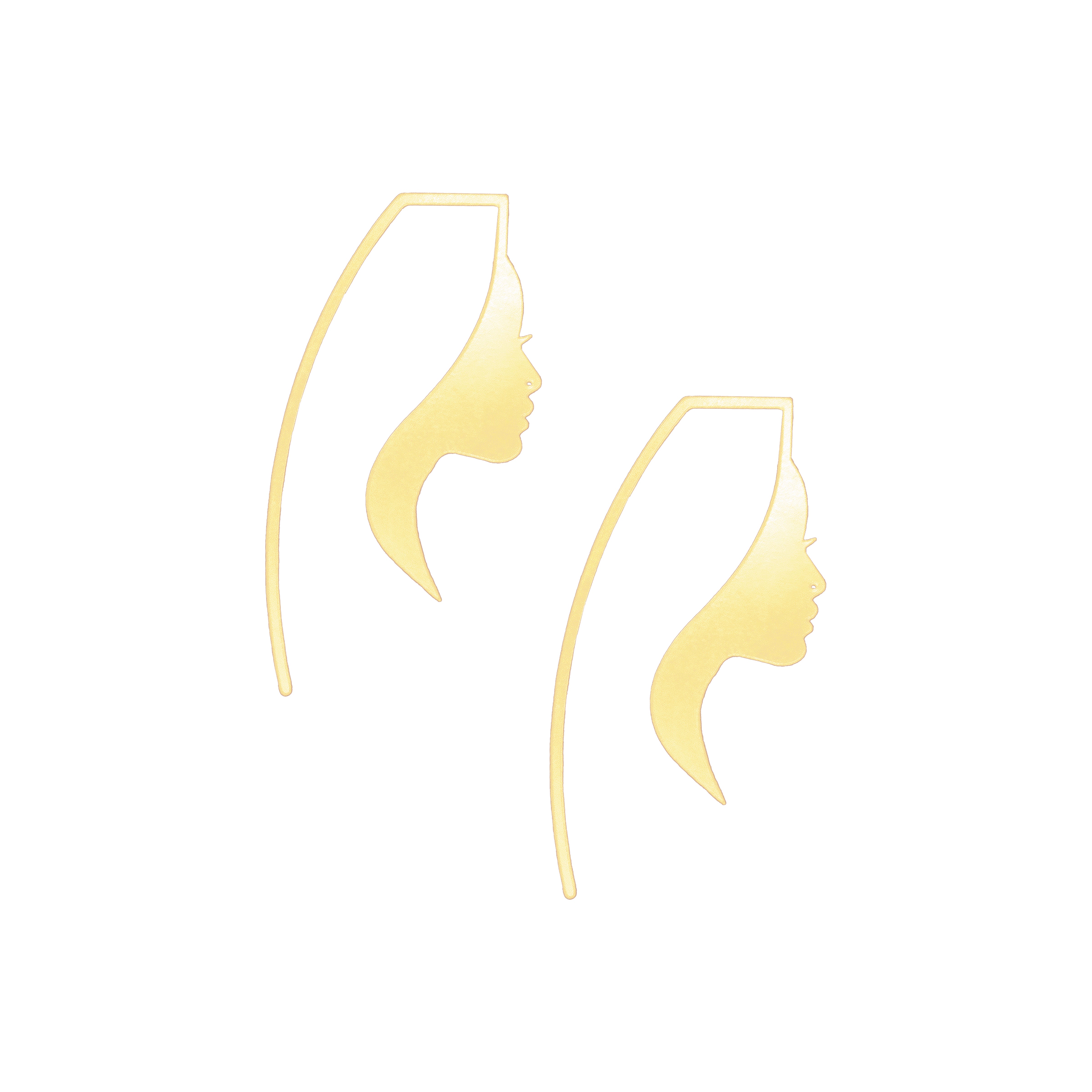Unique Silhouette Earrings