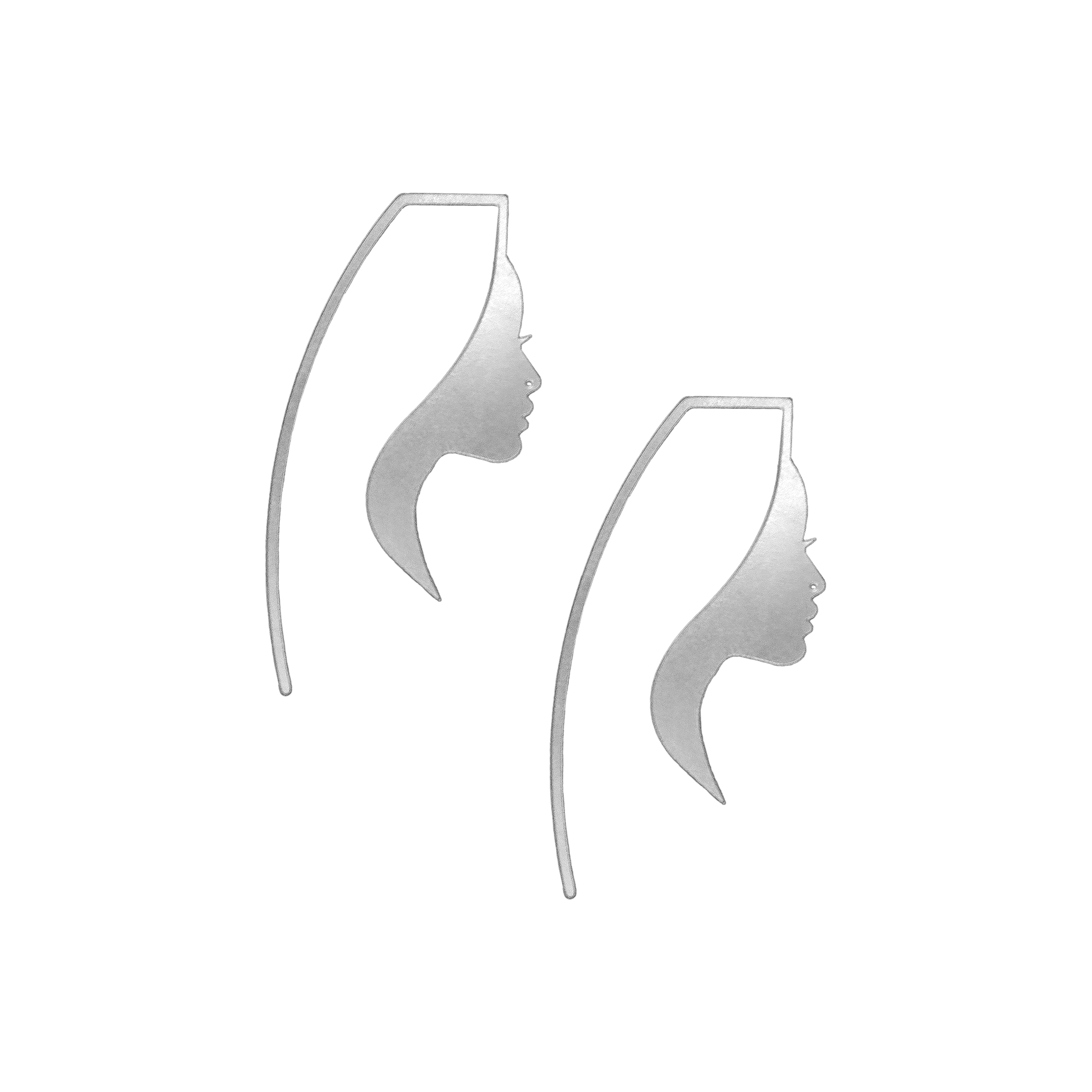 Unique Silhouette Earrings