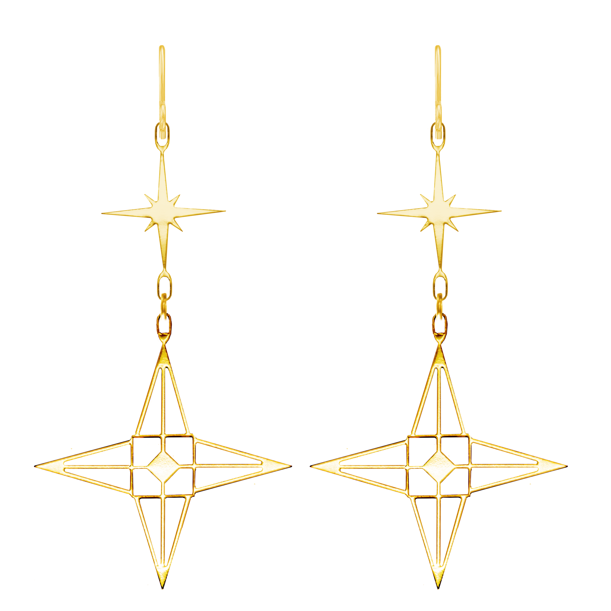 North Star Jewelry - Celestial Earrings