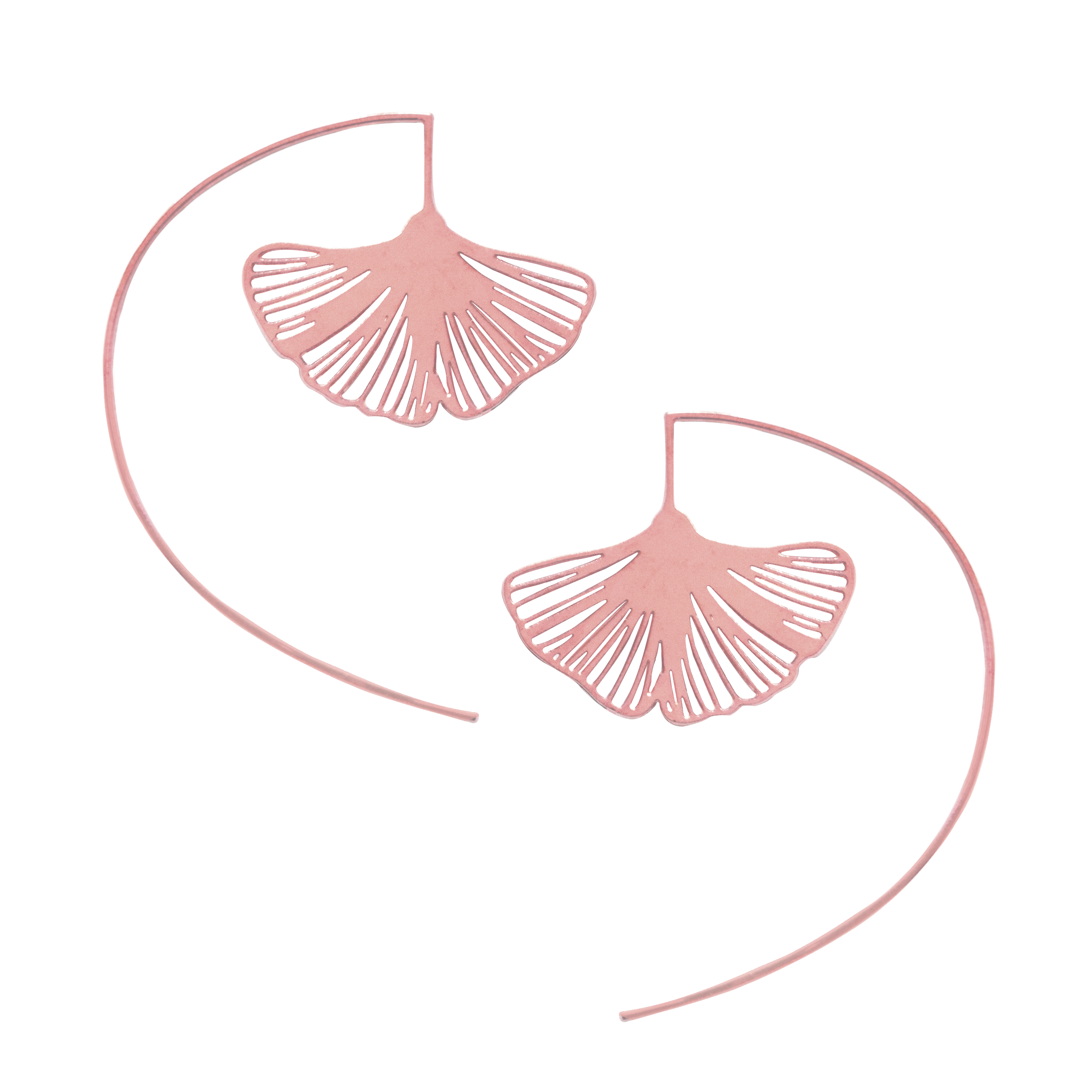 Large Leaf Earrings