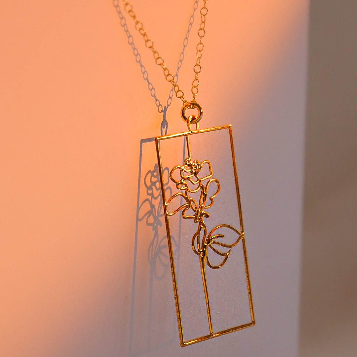 Rael Cohen Botanical Flower Inspired Necklace In Gold