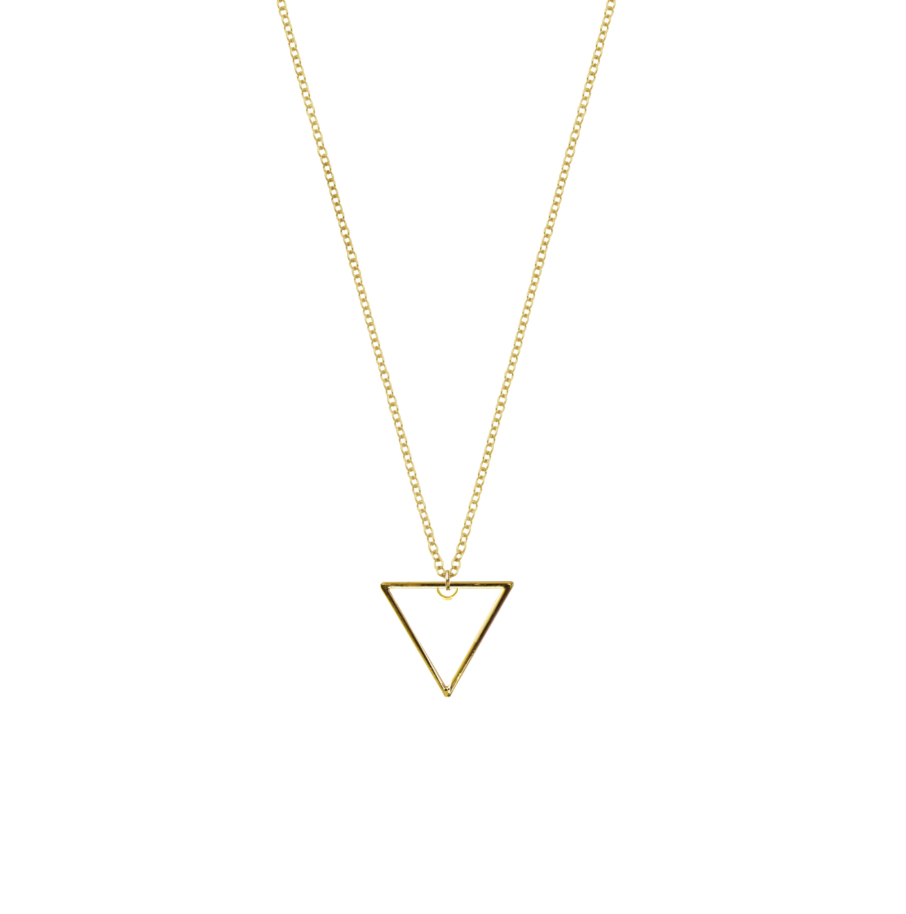 Triangle Necklace | For Water Signs