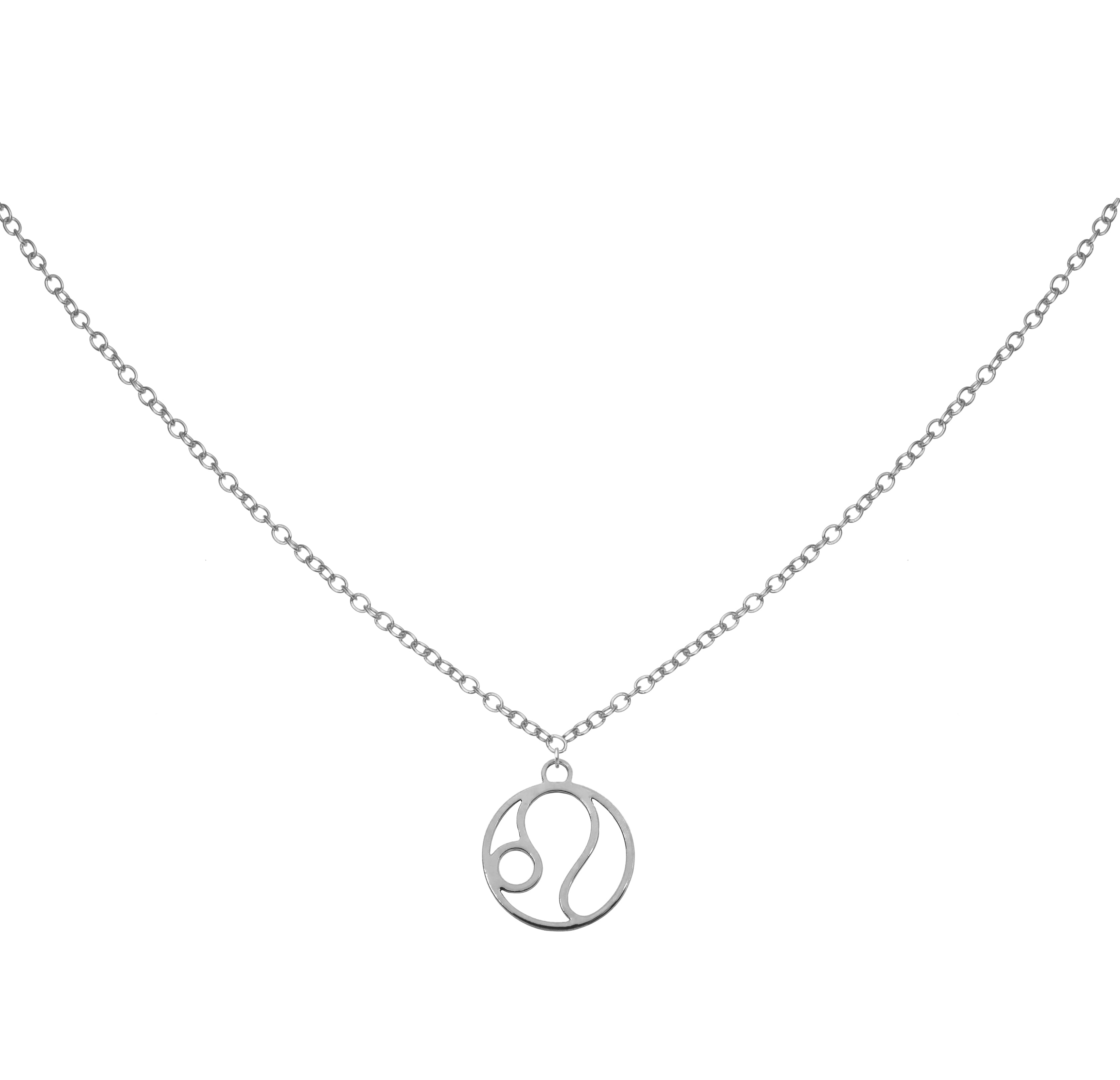 Rael Cohen Zodiac Inspired Leo Necklace In Silver