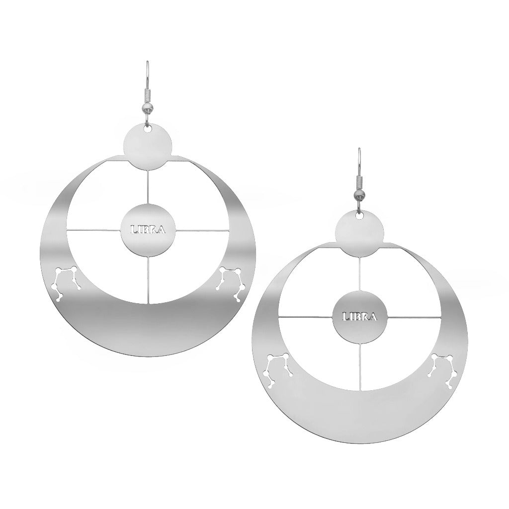 Rael Cohen Zodiac Inspired Libra Constellation Earrings In Silver