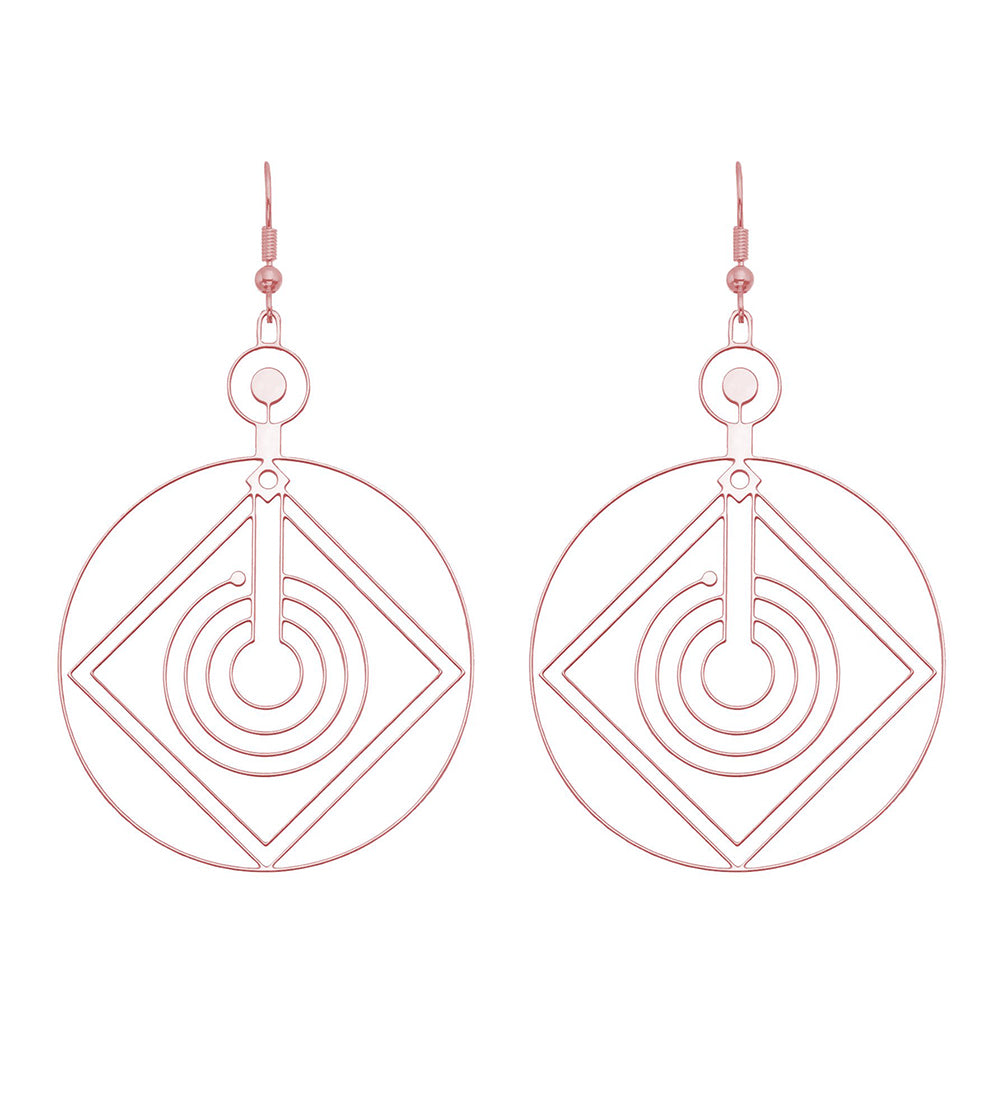 Rael Cohen Crop Circle Earrings In Rose Gold