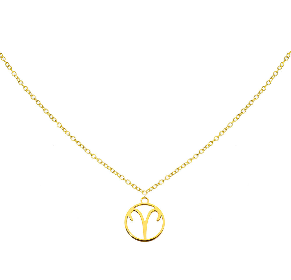 Aries Necklace - Zodiac Sign Necklace