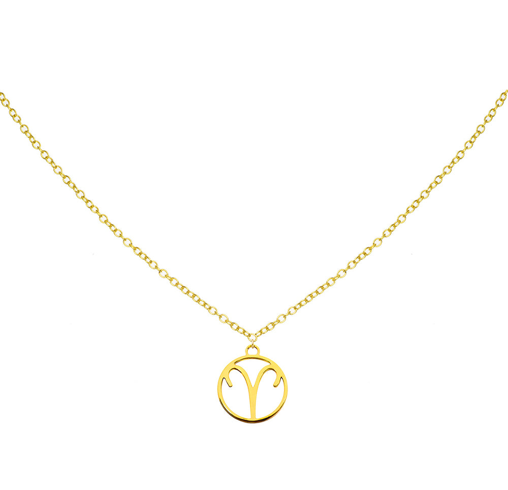 Rael Cohen Zodiac Sign Inspired Necklace Aries In Gold