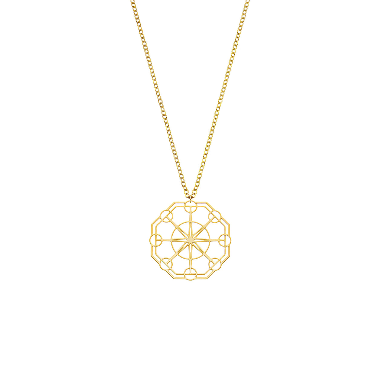 Rael Cohen Celtic Symbol Inspired Necklace In Gold