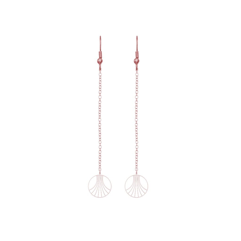 Gravity Wave Charm Earrings