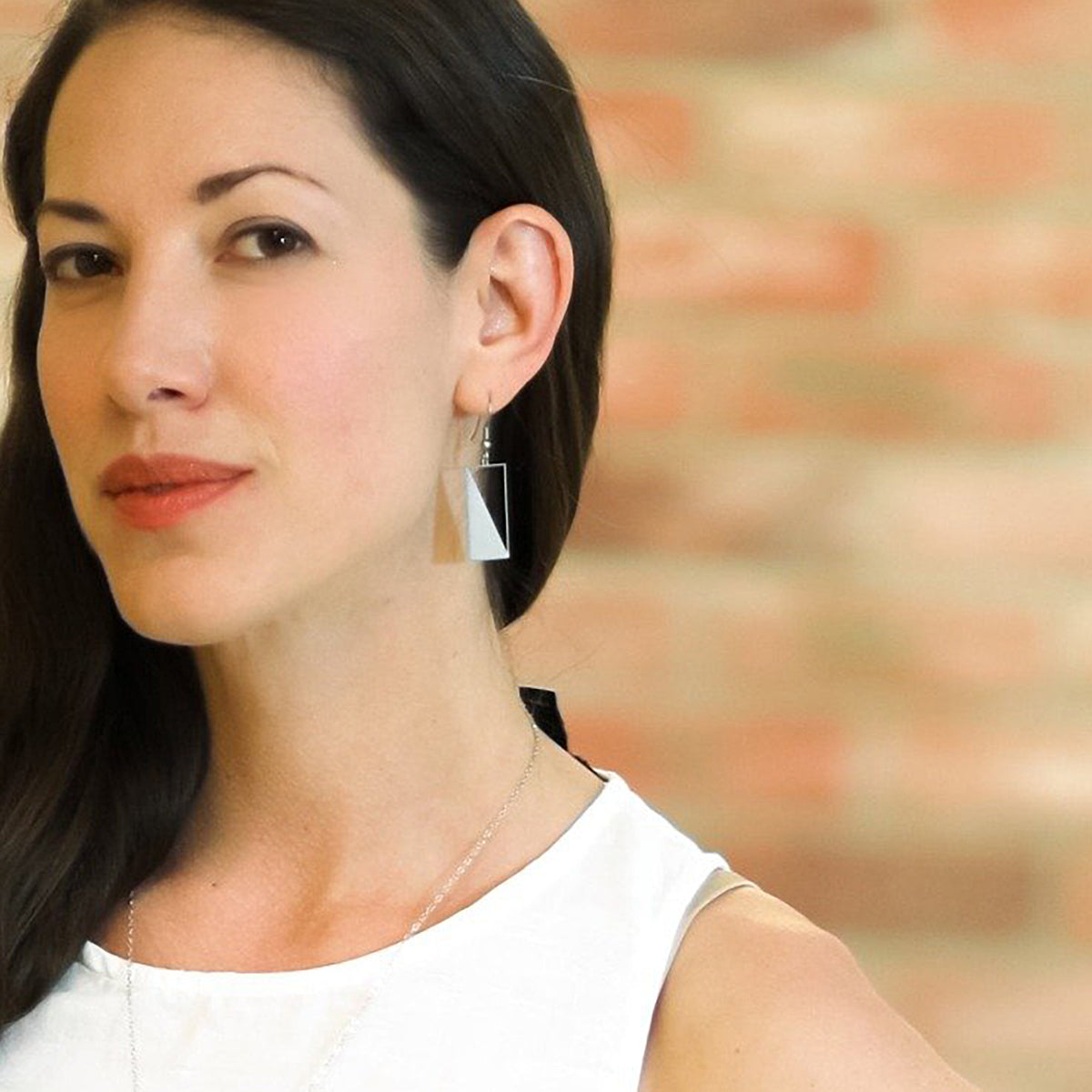 Rael Cohen Geometric Inspired Earrings In Silver