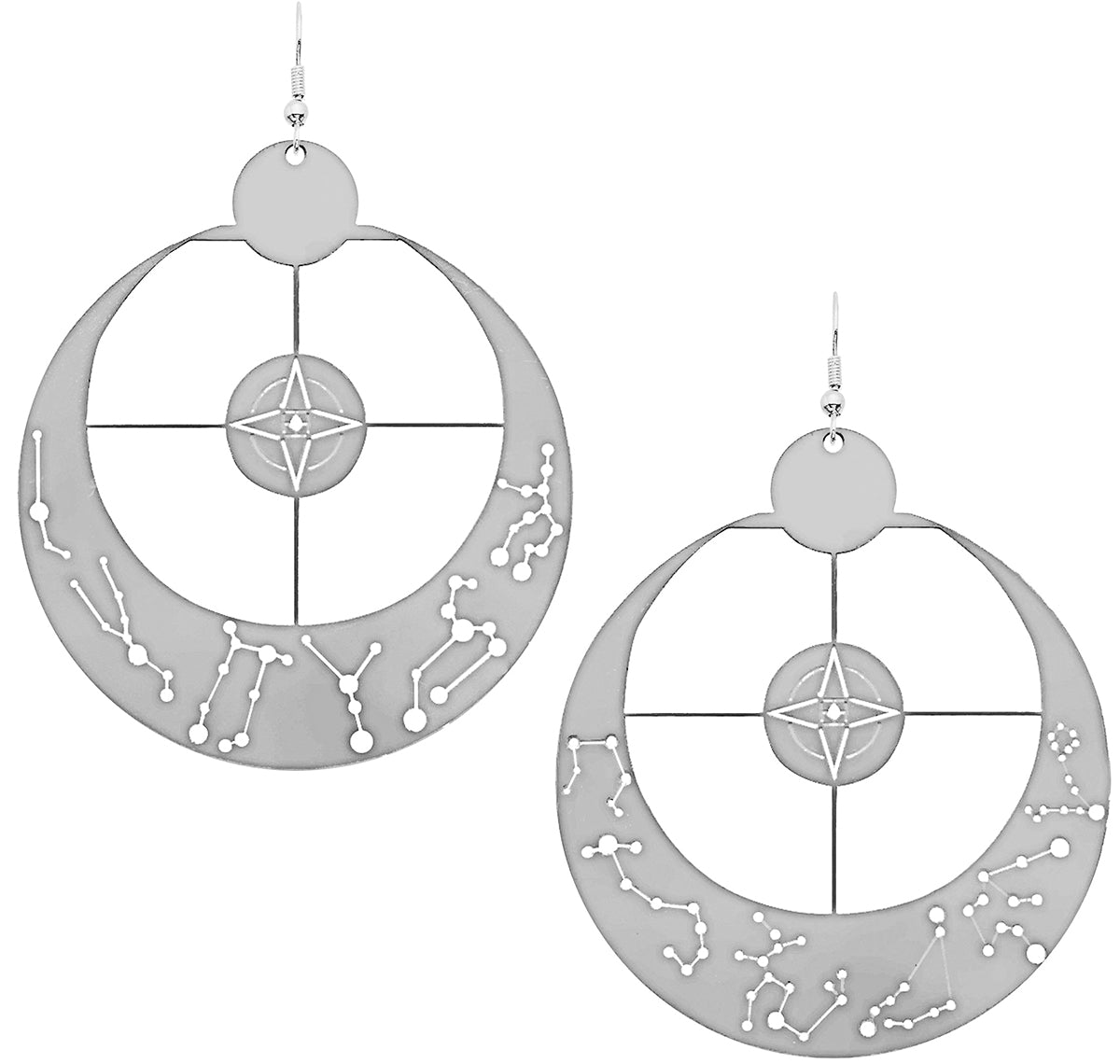 Zodiac Sign Constellation Earrings