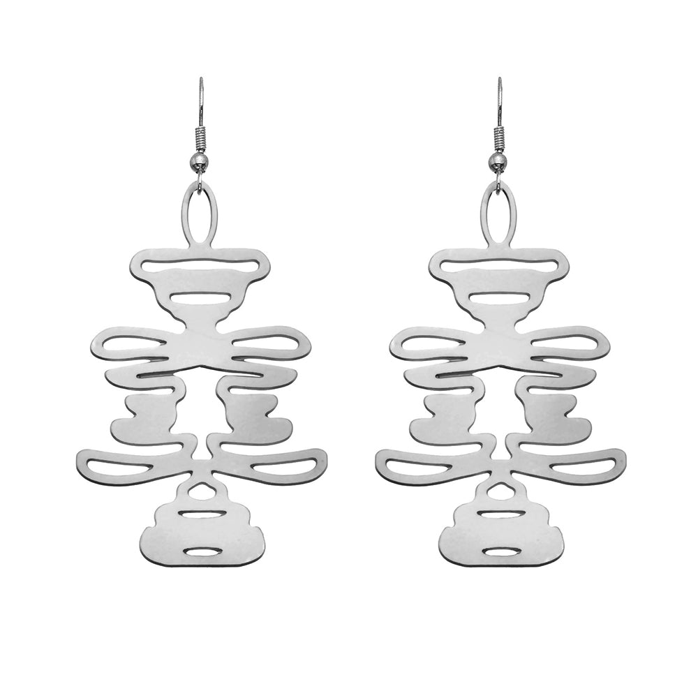 Mayan Earrings | Star Symbol Earrings