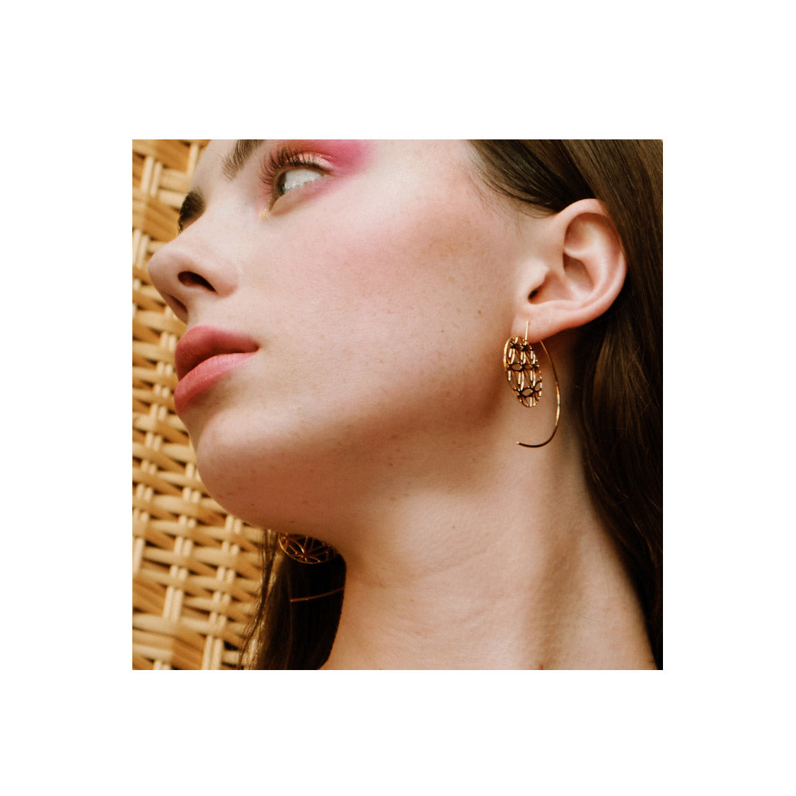Rael Cohen Nature Inspired Flower Of Life Earrings In Gold