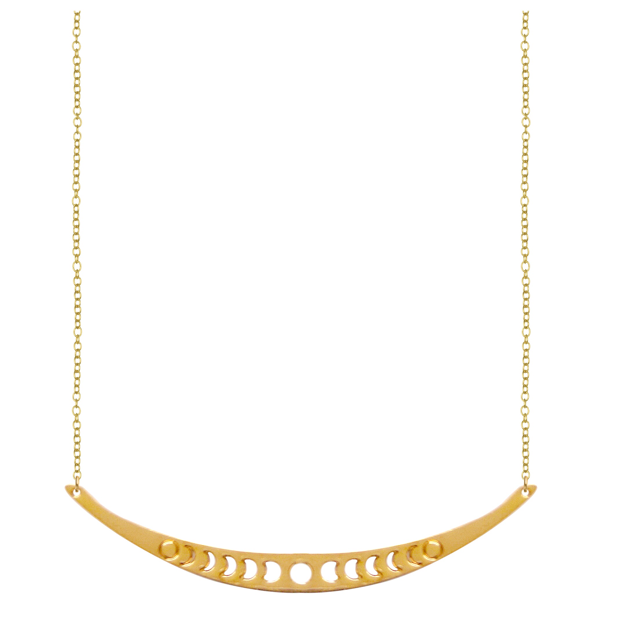 Rael Cohen Moonphase Necklace In Gold