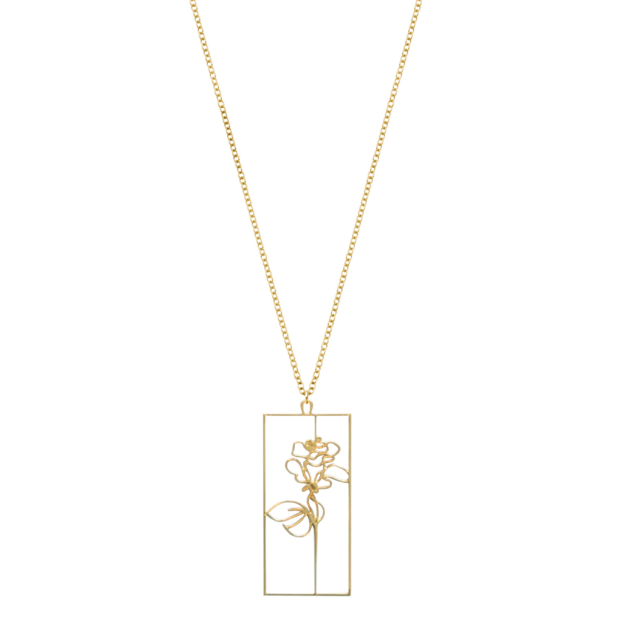 Rael Cohen Nature Inspired Rose Necklace In Gold