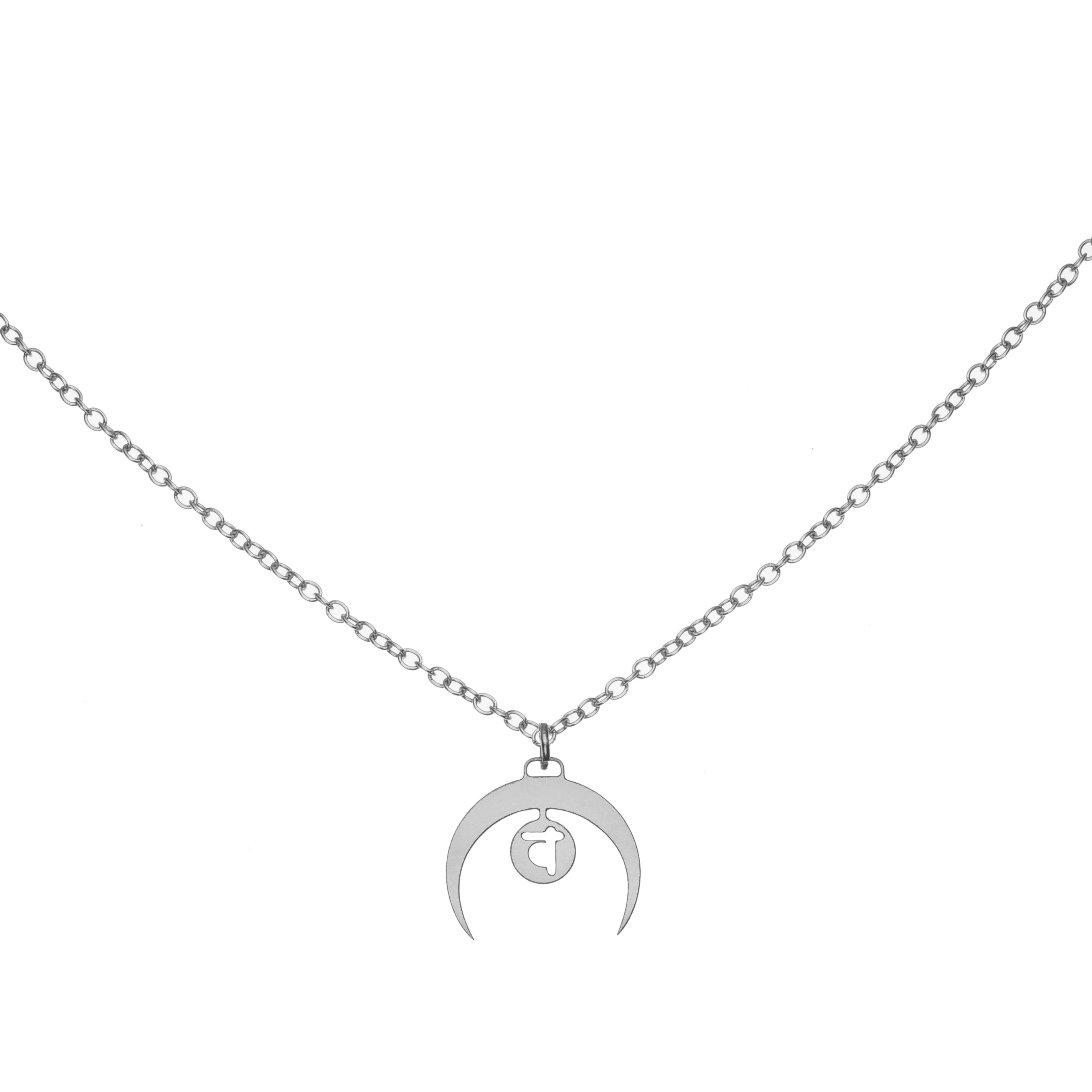 Sacral Chakra Moon Necklace | Chakras Jewelry