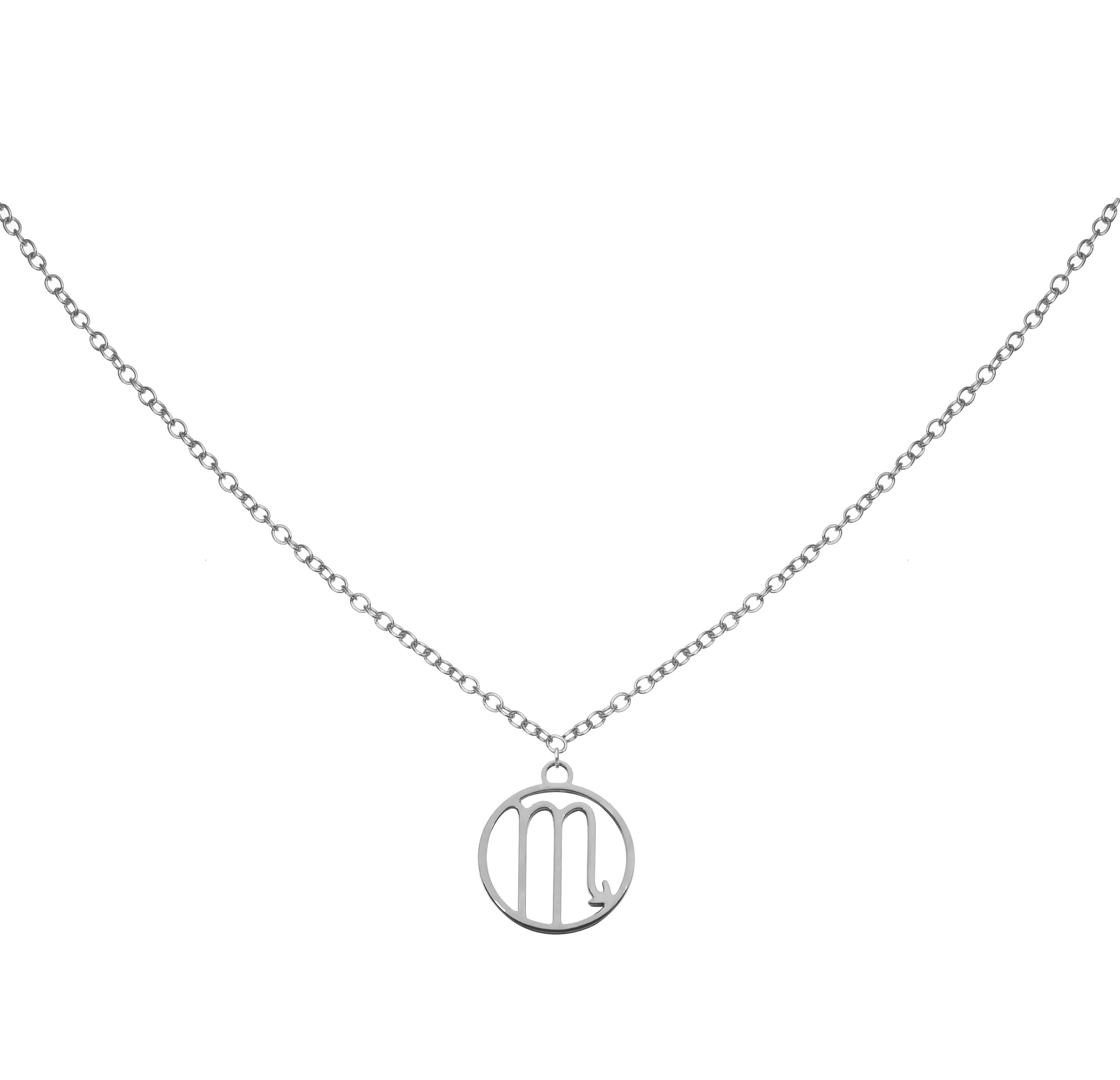 Rael Cohen Zodiac Inspired Scorpio Necklace In Silver