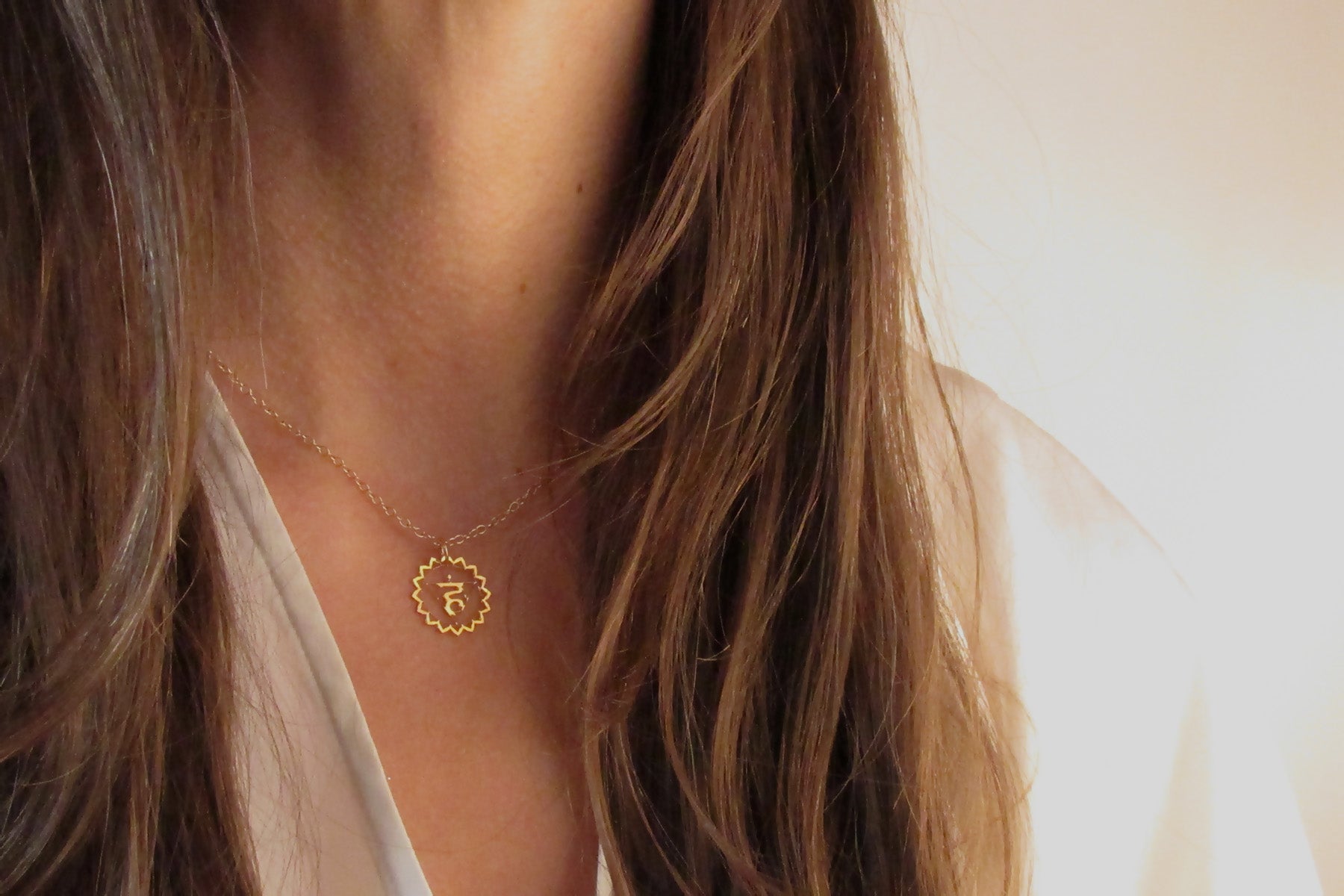 Rael Cohen Throat Chakra Necklace In Gold