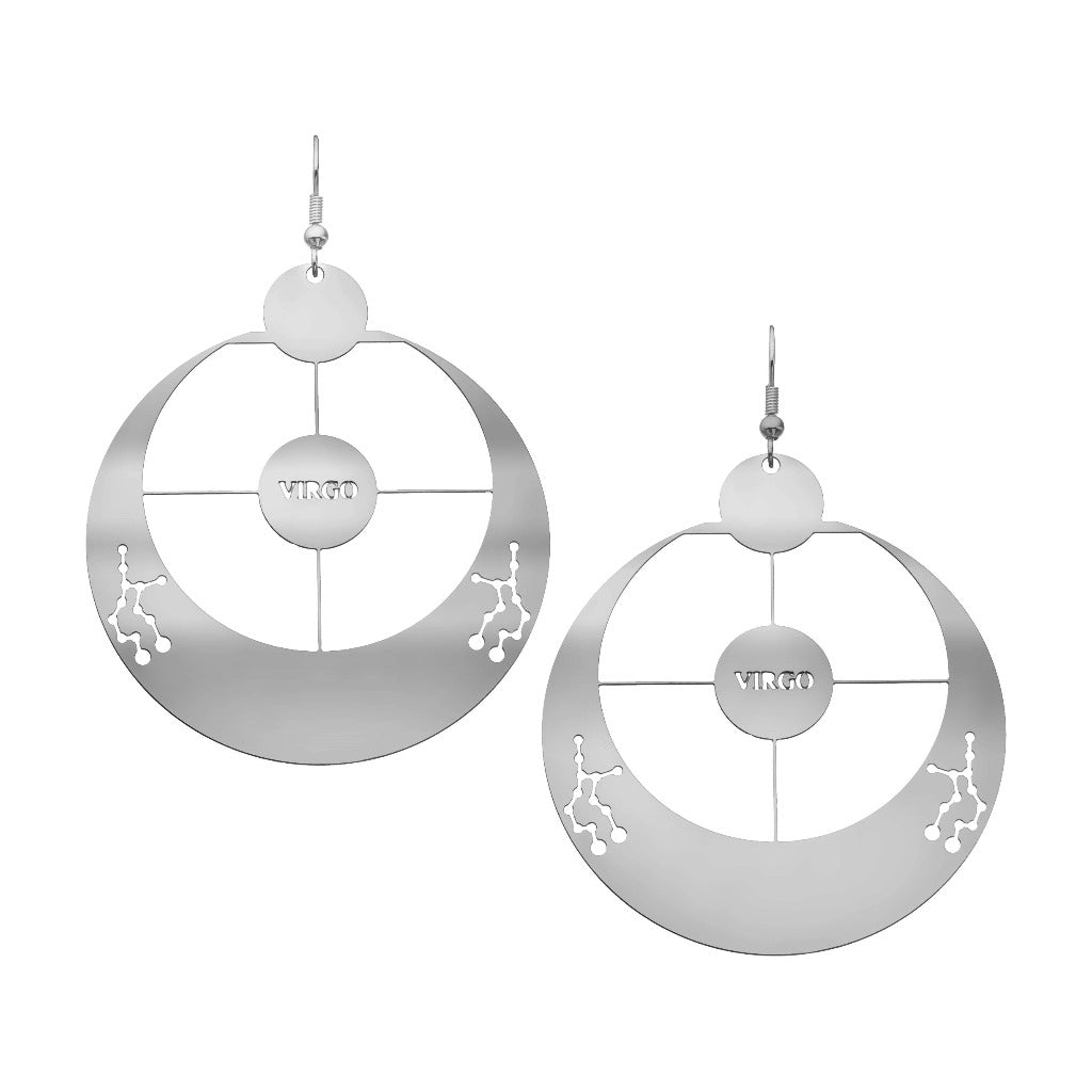 Rael Cohen Zodiac Inspired Constellation Virgo Earrings In Silver