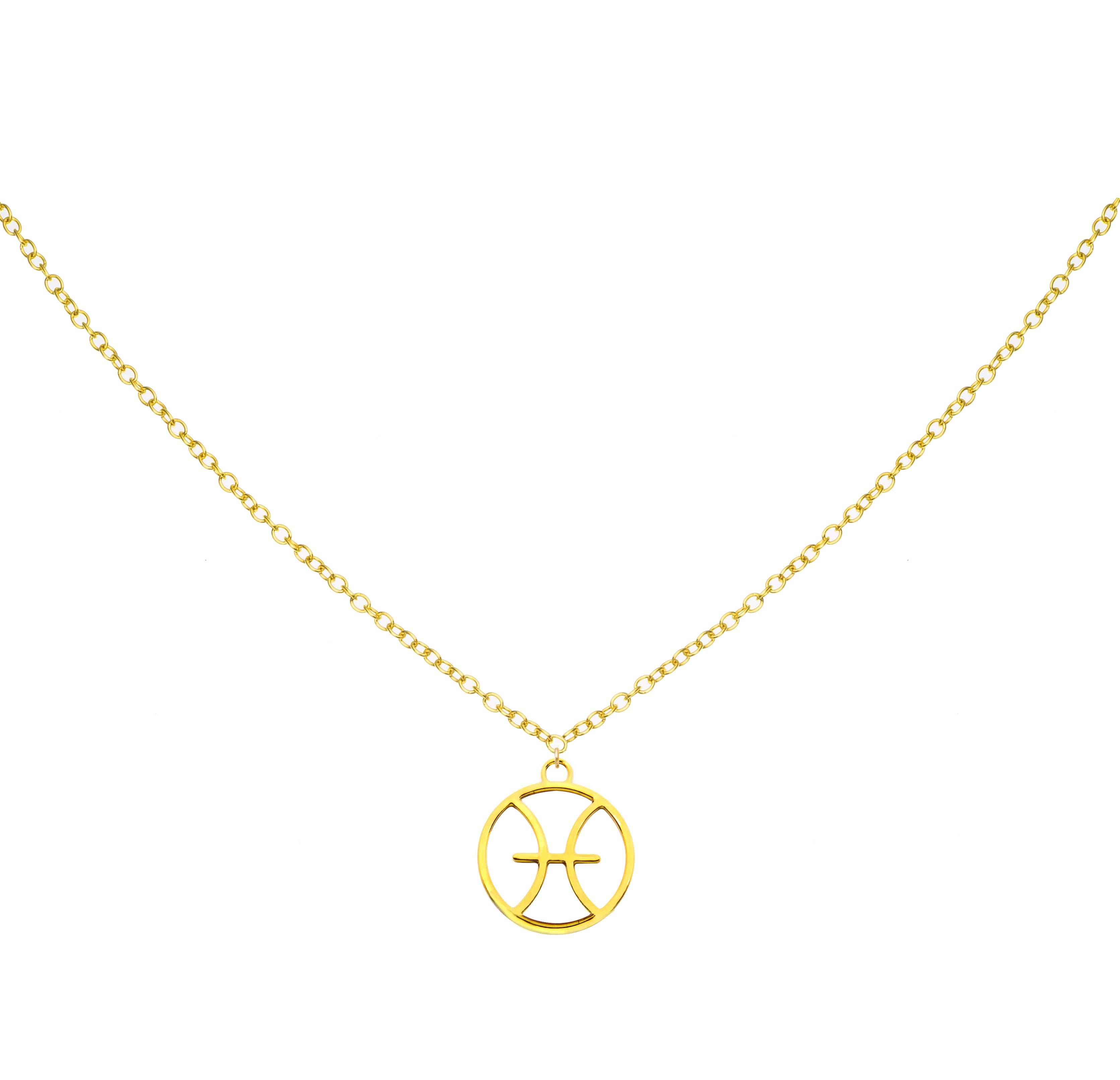 Rael Cohen Zodiac Inspired Pisces Necklace In Gold