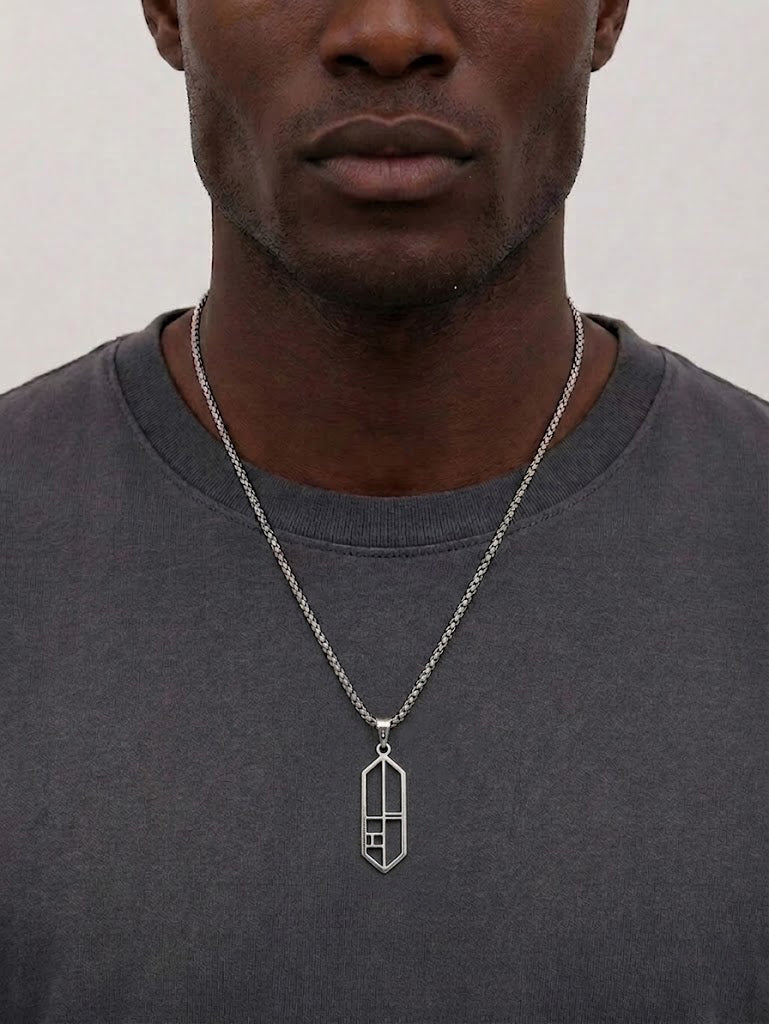 Mens Valor Key Necklace