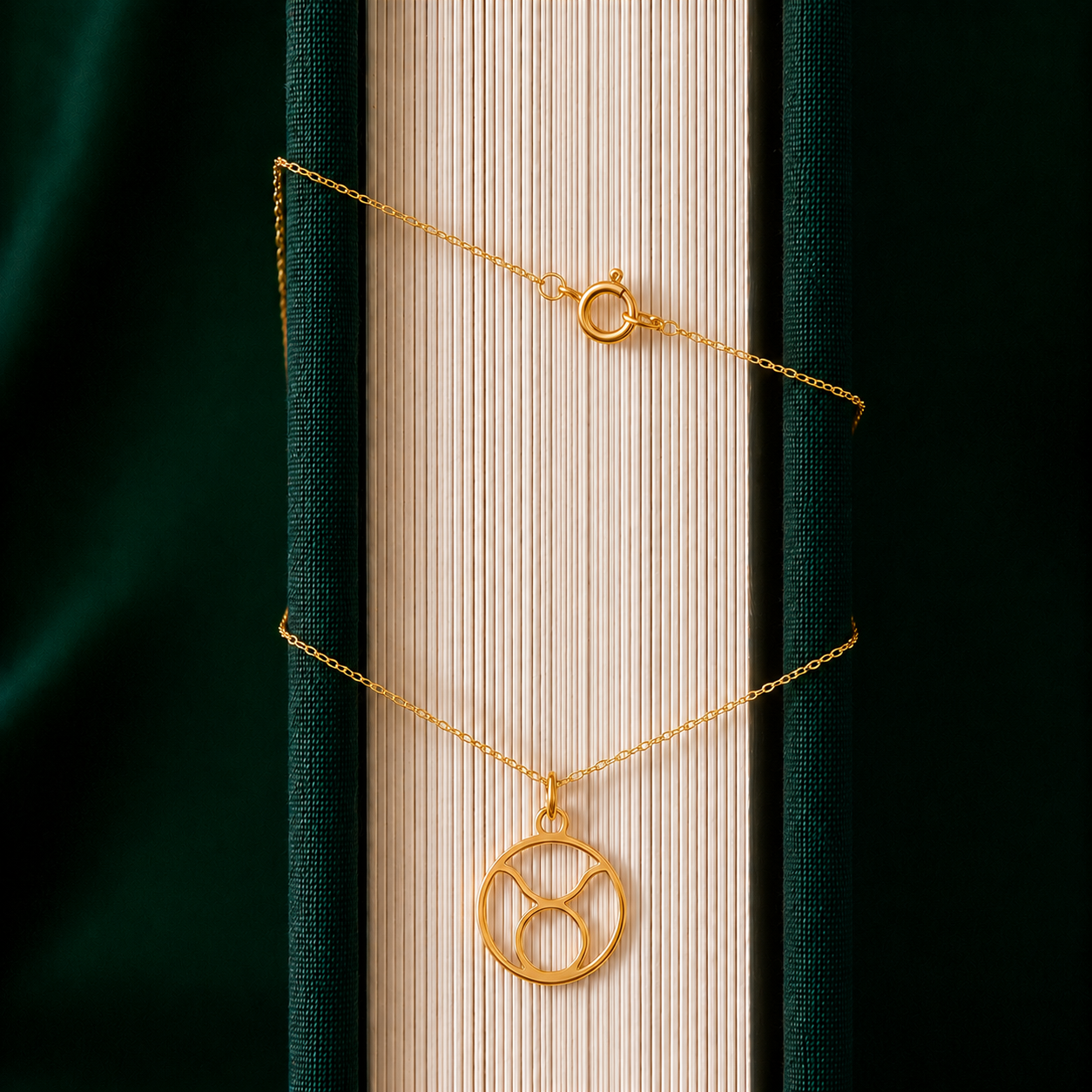 Taurus Necklace - Zodiac Sign Necklace