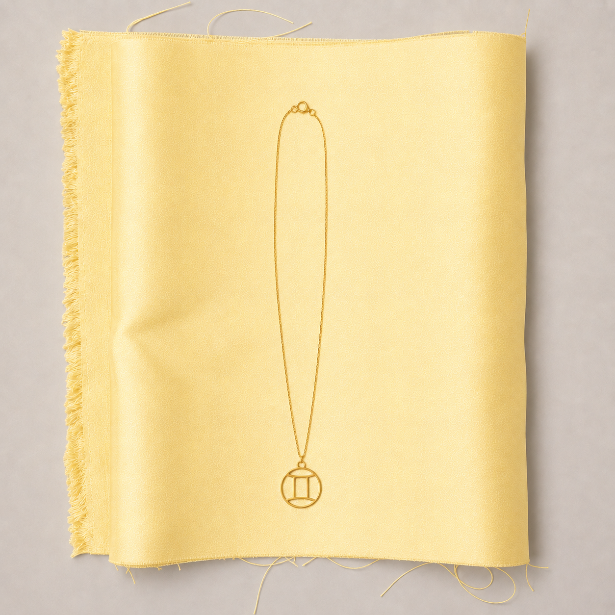 Gemini Necklace - Zodiac Sign Necklace