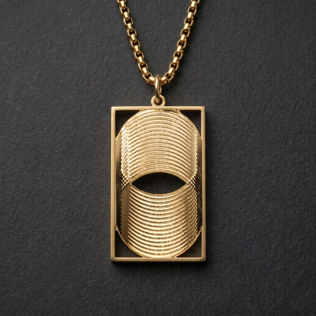 Symbol Jewelry | Gold Vortex Necklace