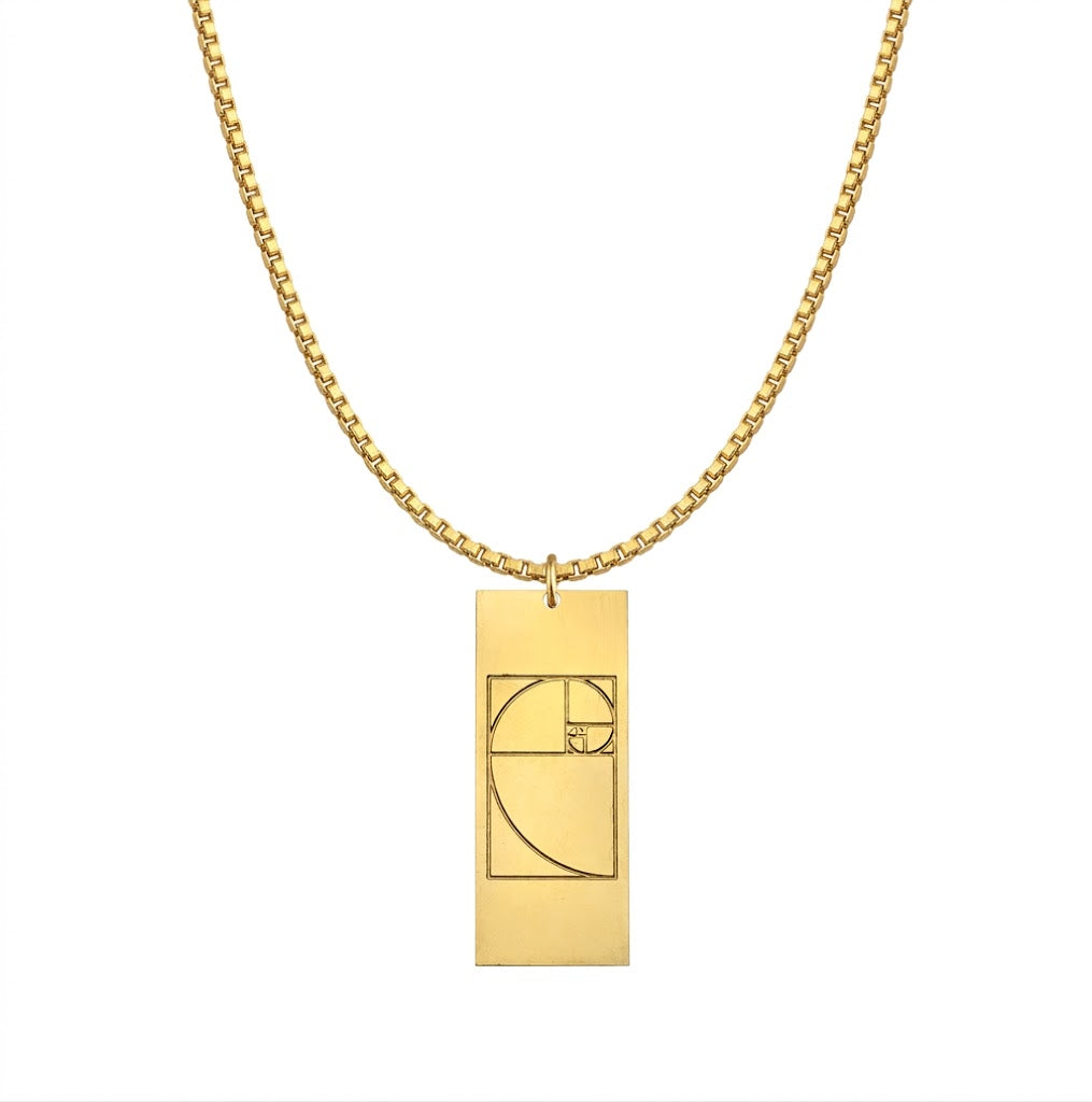 Mens Golden Ratio Necklace