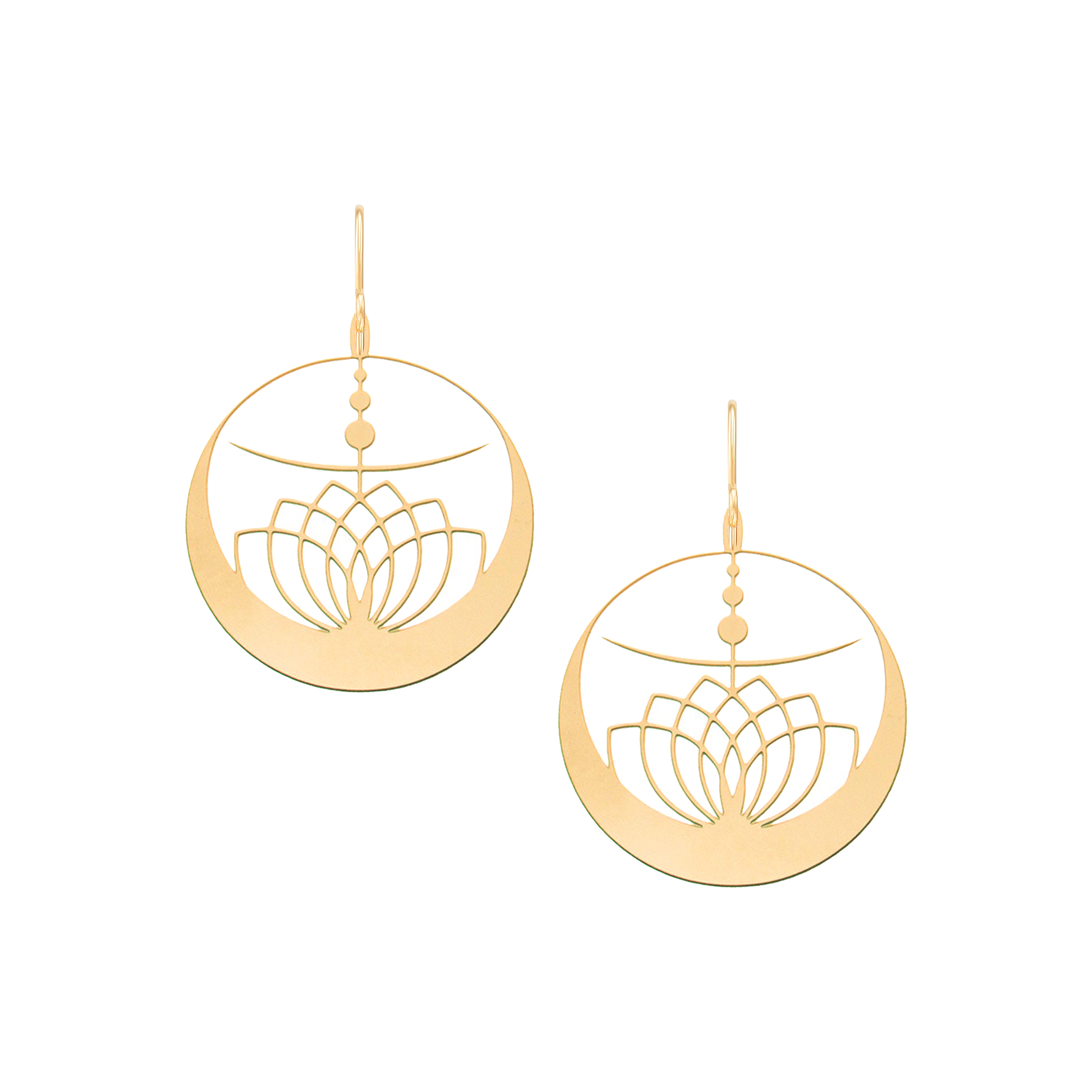 Lotus Earrings