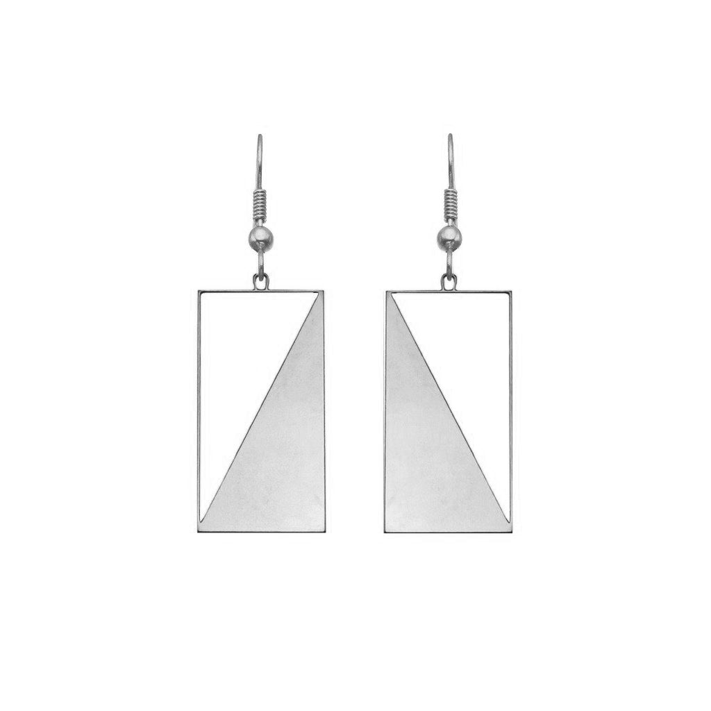 Angle and Balance Geometric Earrings