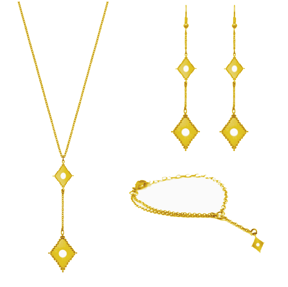 Diamond Drop Jewelry Gift Set