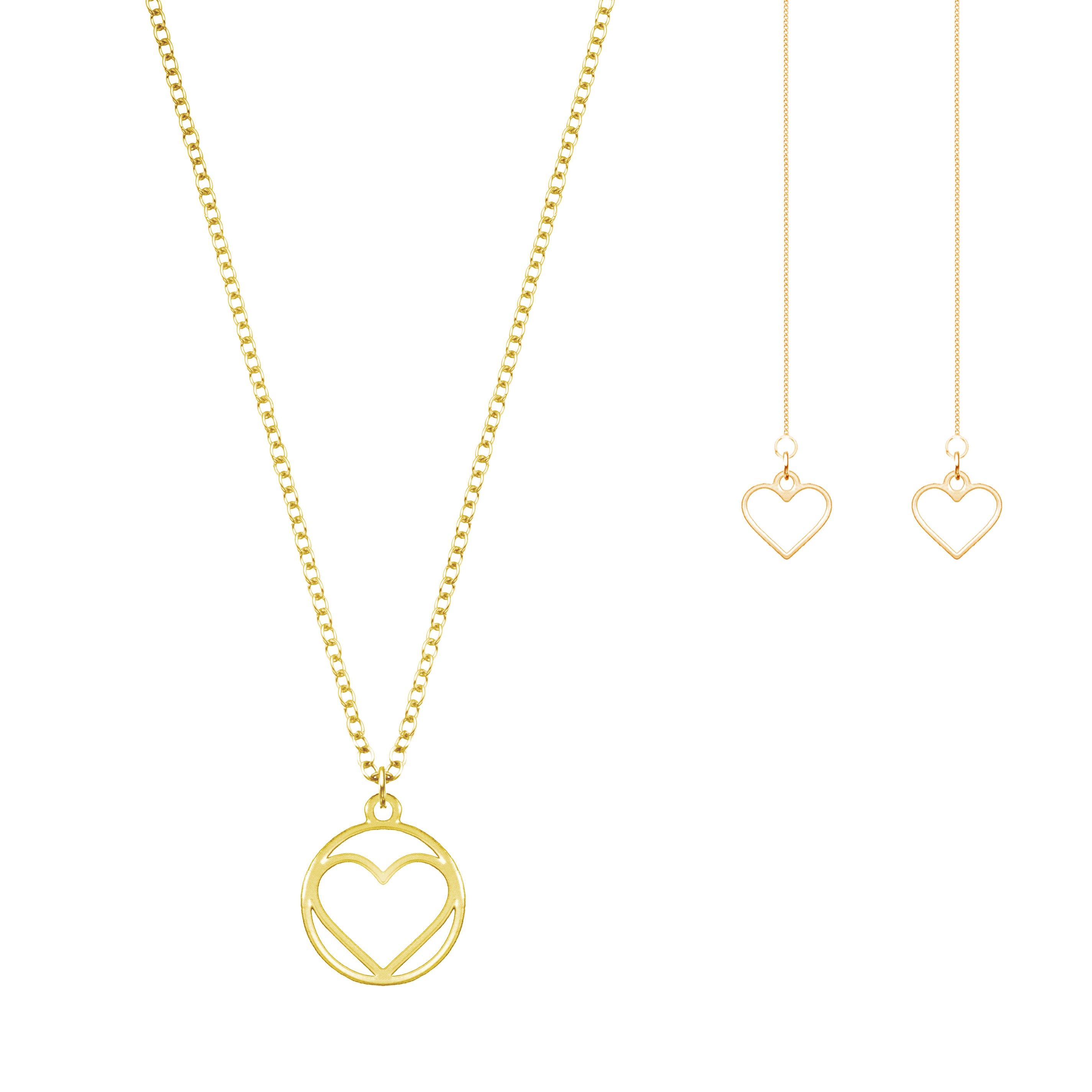 Open Hearts Jewelry -  Love Jewelry for Women Gift Set