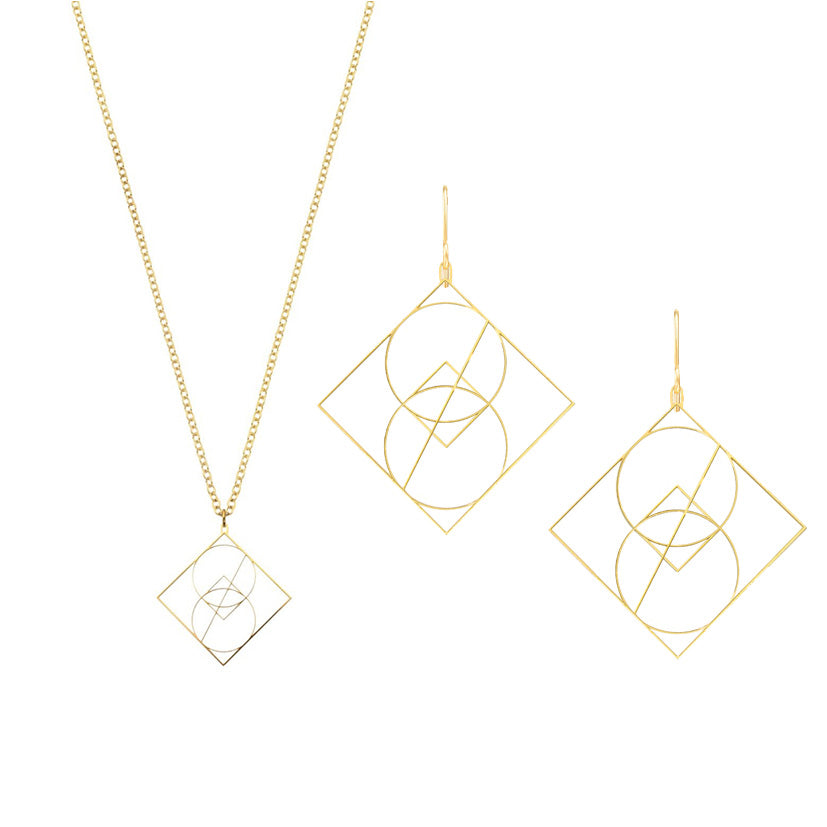 Vesica Piscis Symbol Gift Set