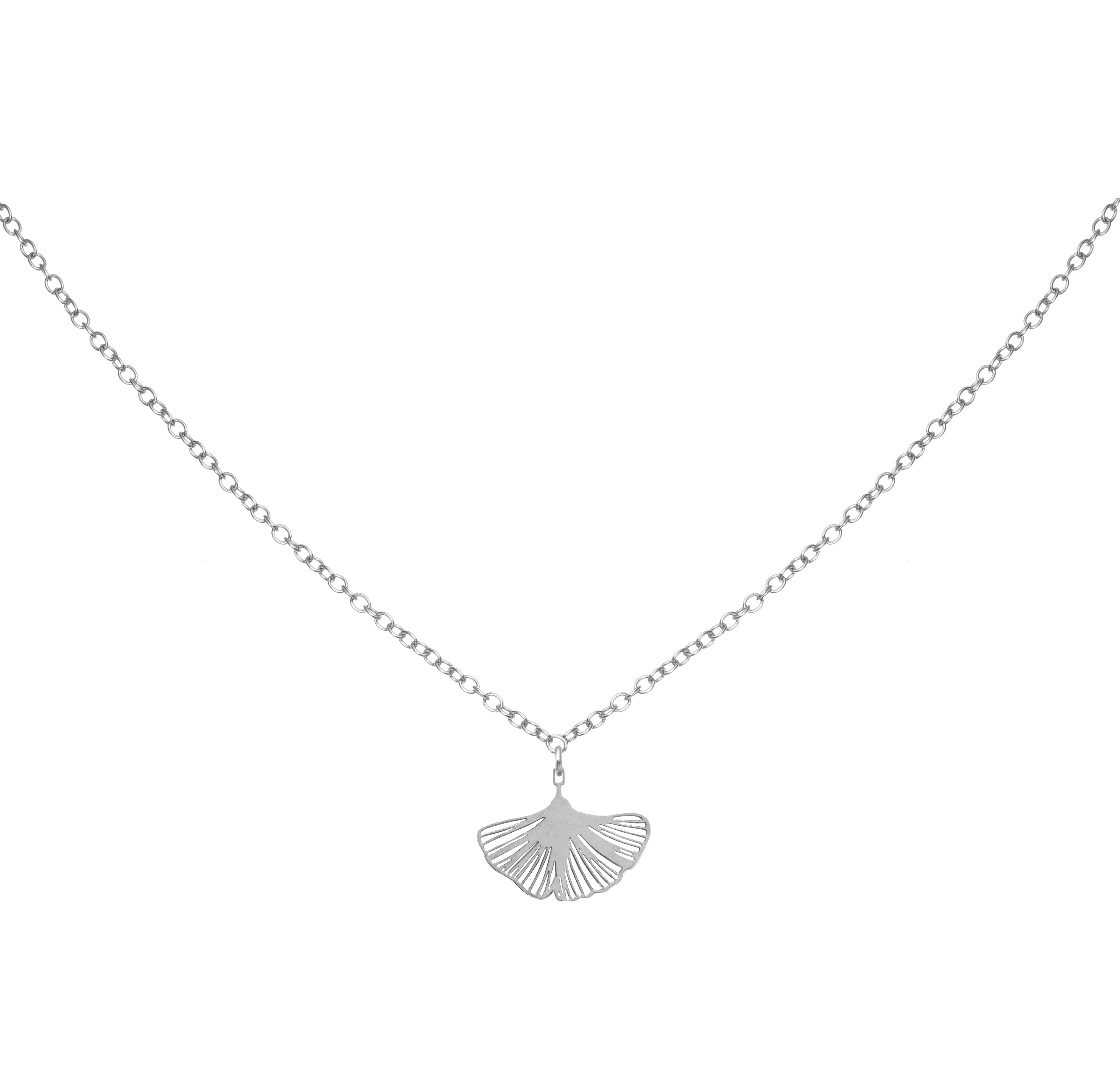 Dainty Ginkgo Leaf Necklace