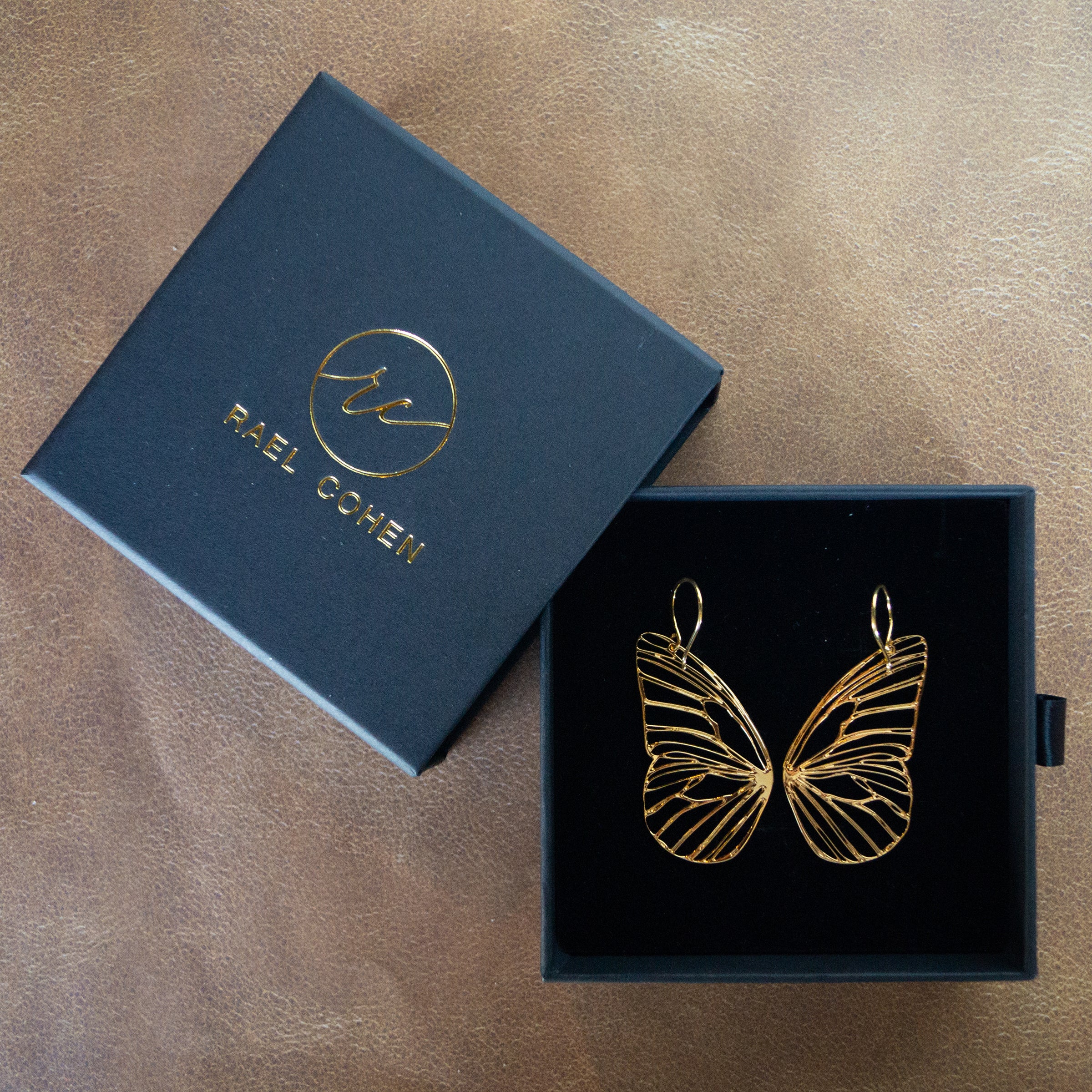 Butterfly Drop Earrings