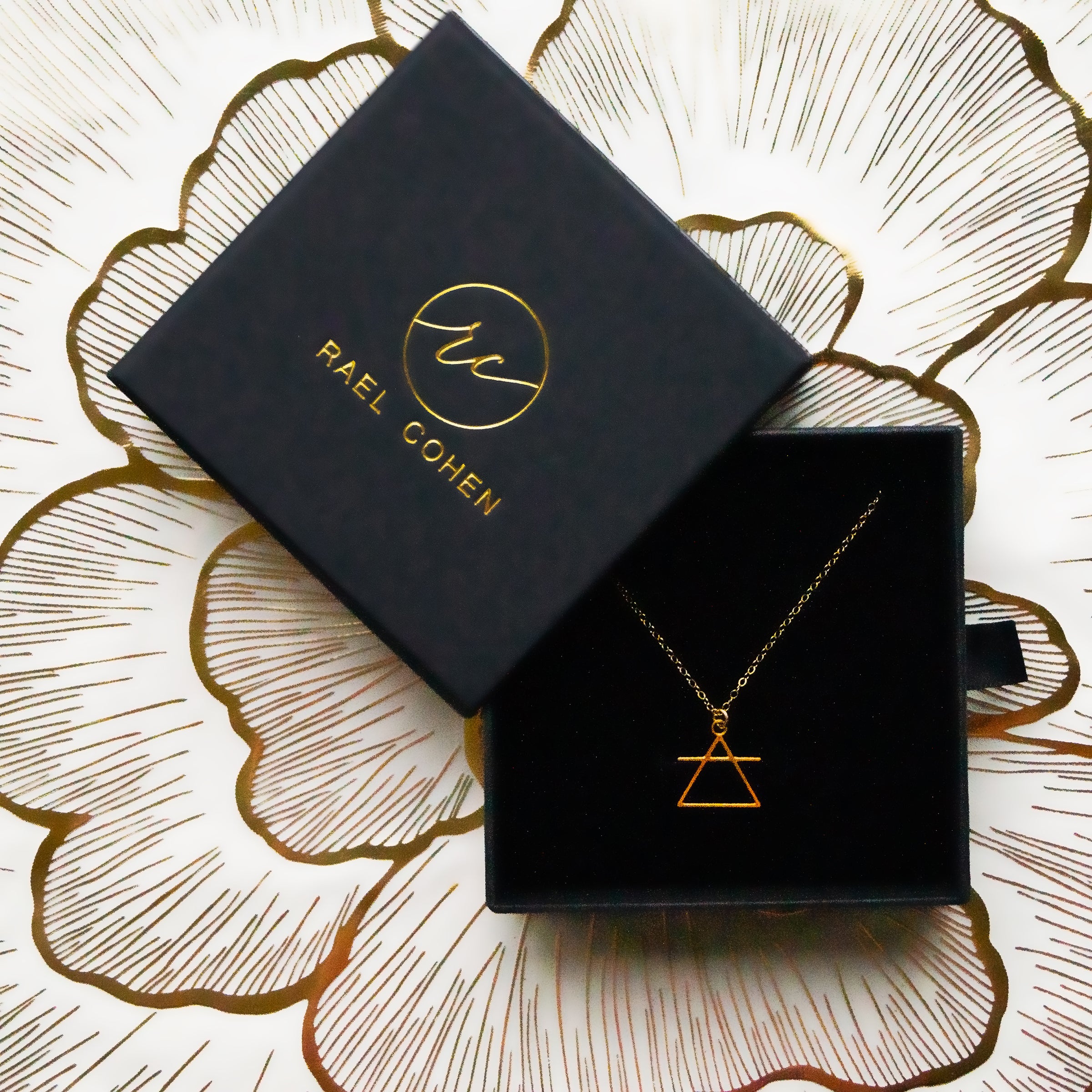 Triangle Necklace | For Air Signs